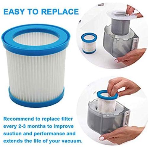 Filtros de Reemplazo VPF20 Lemige 6 Paquetes para Aspiradora Black & Decker