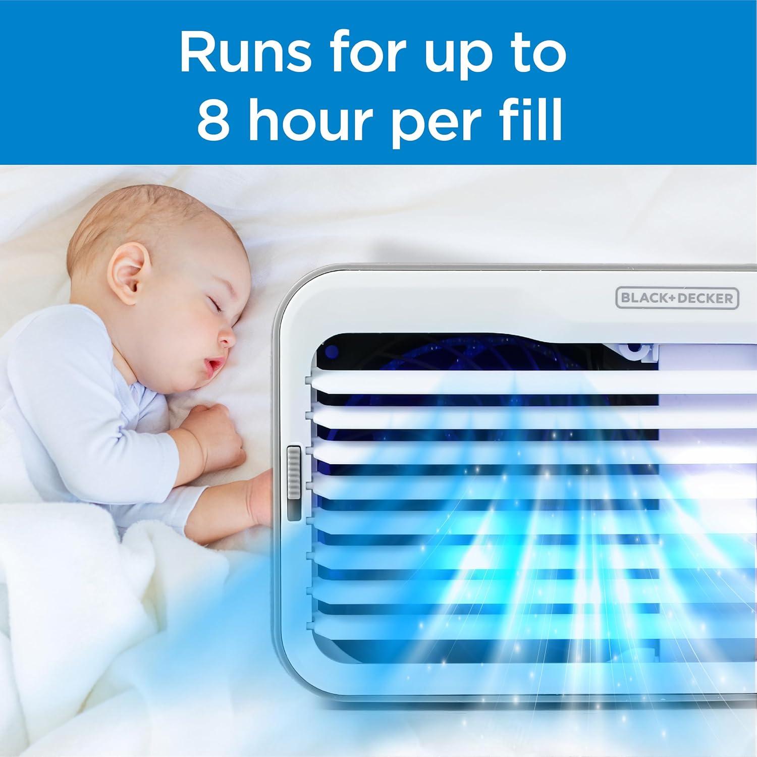 Enfriador de Aire Portátil BLACK+DECKER 2 Unidades 0.5L