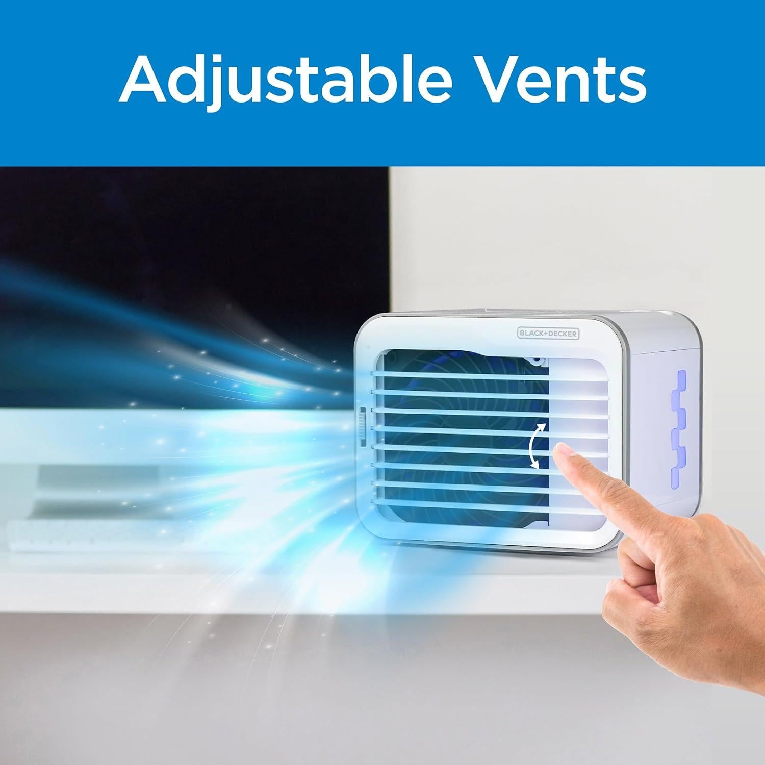 Enfriador de Aire Portátil BLACK+DECKER 2 Unidades 0.5L