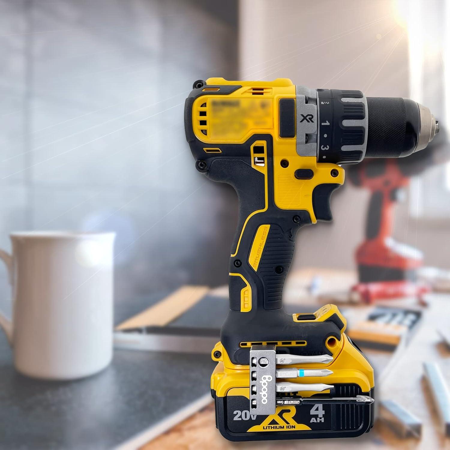 Soporte Magnético para Bits de Taladro Dewalt 1/4" Aluminio