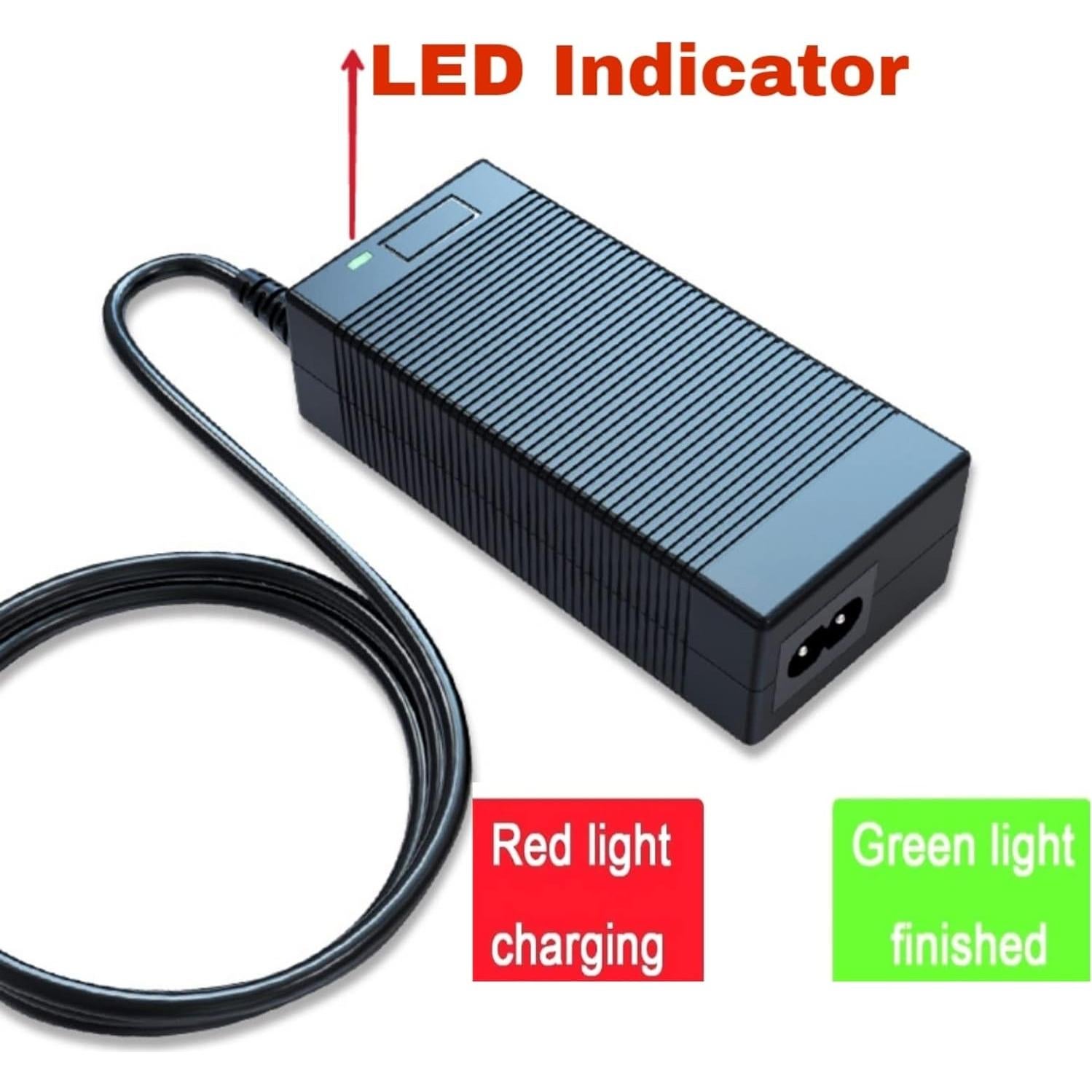 Cargador Rápido HERISKEER 29.4V para Scooter 25.2V/24V