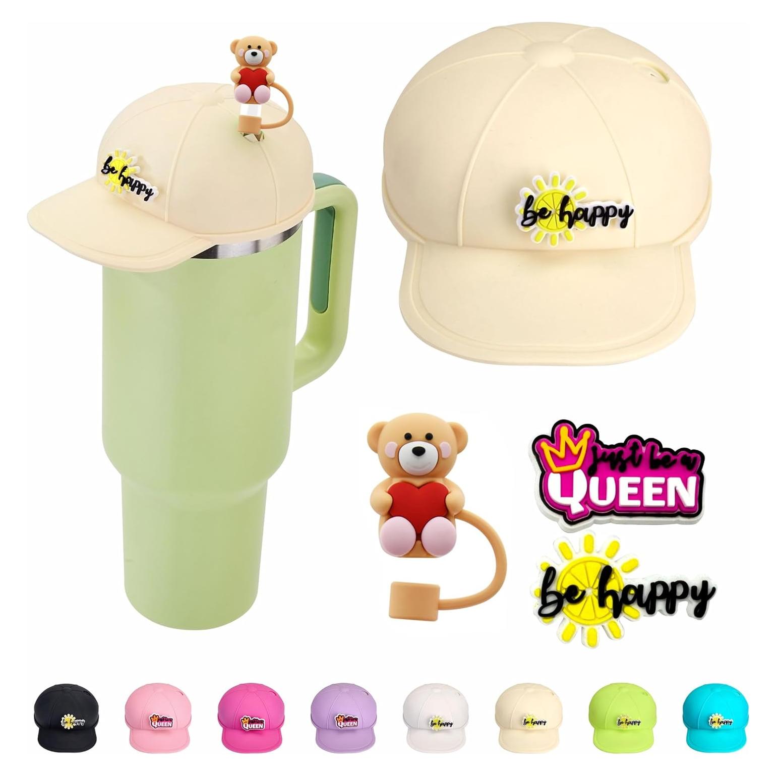 Tapa de Silicona Beige Rhewatin para Taza Stanley 40oz