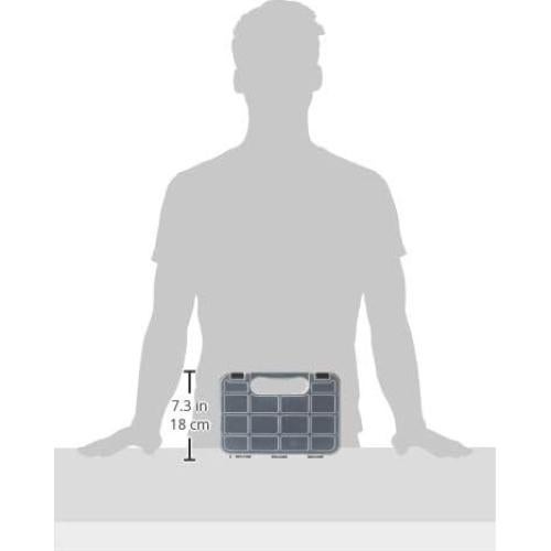 Organizador de Almacenamiento de Plástico Performance Tool W5189 - 12 Compartimentos