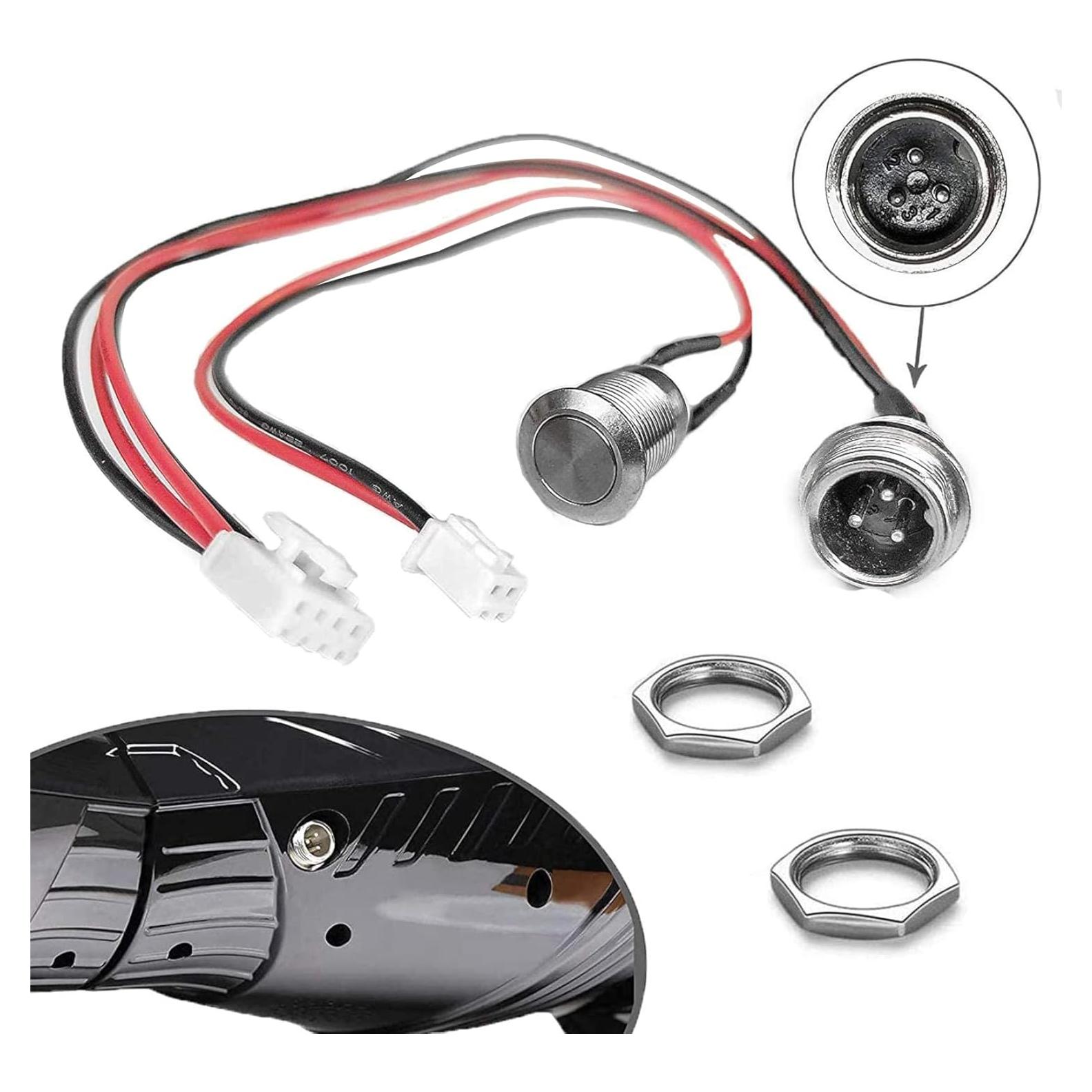 Puerto de Carga 3 Pines GLDYTIMES para Hoverboard Swegway