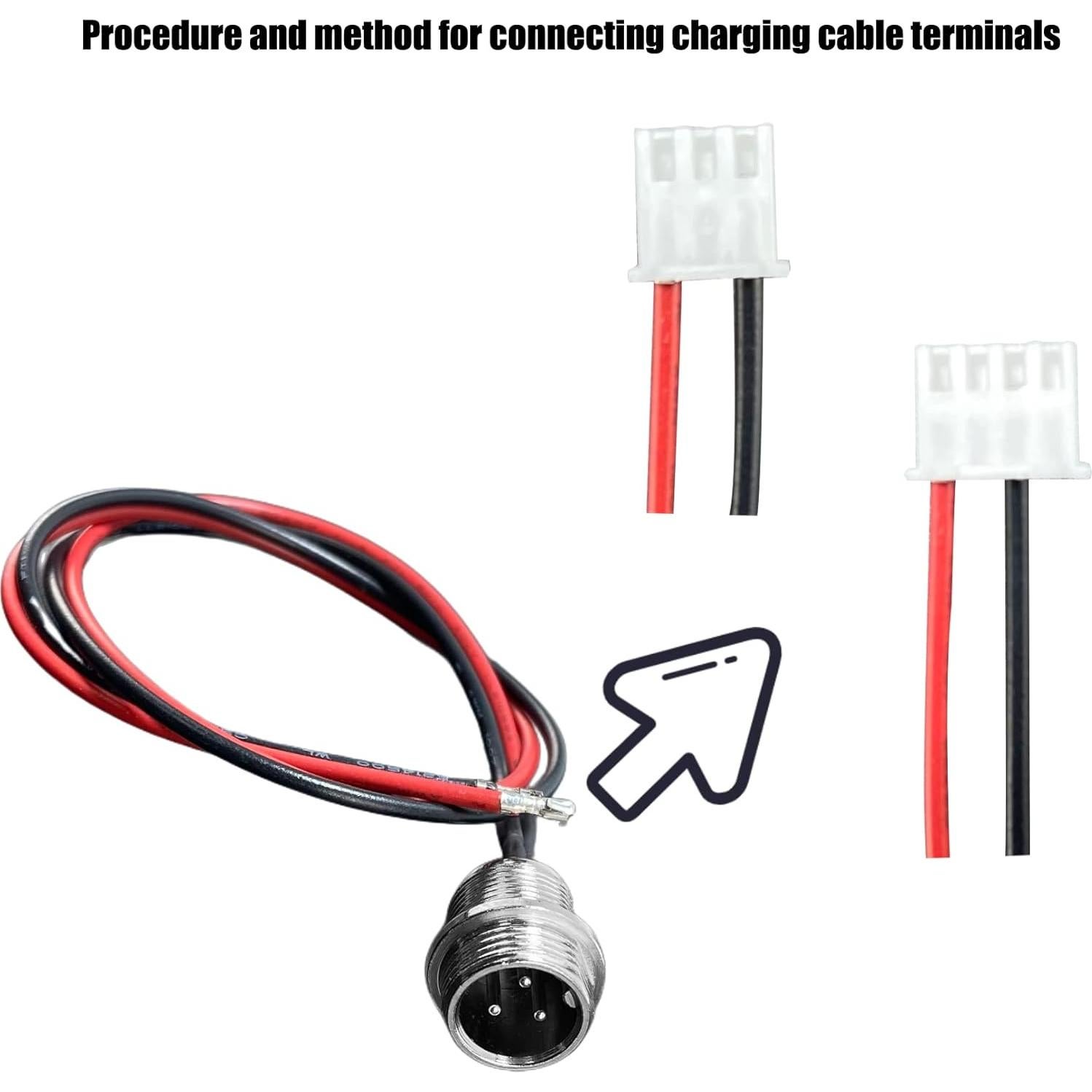 Puerto de Carga 3 Pines GLDYTIMES para Hoverboard Swegway