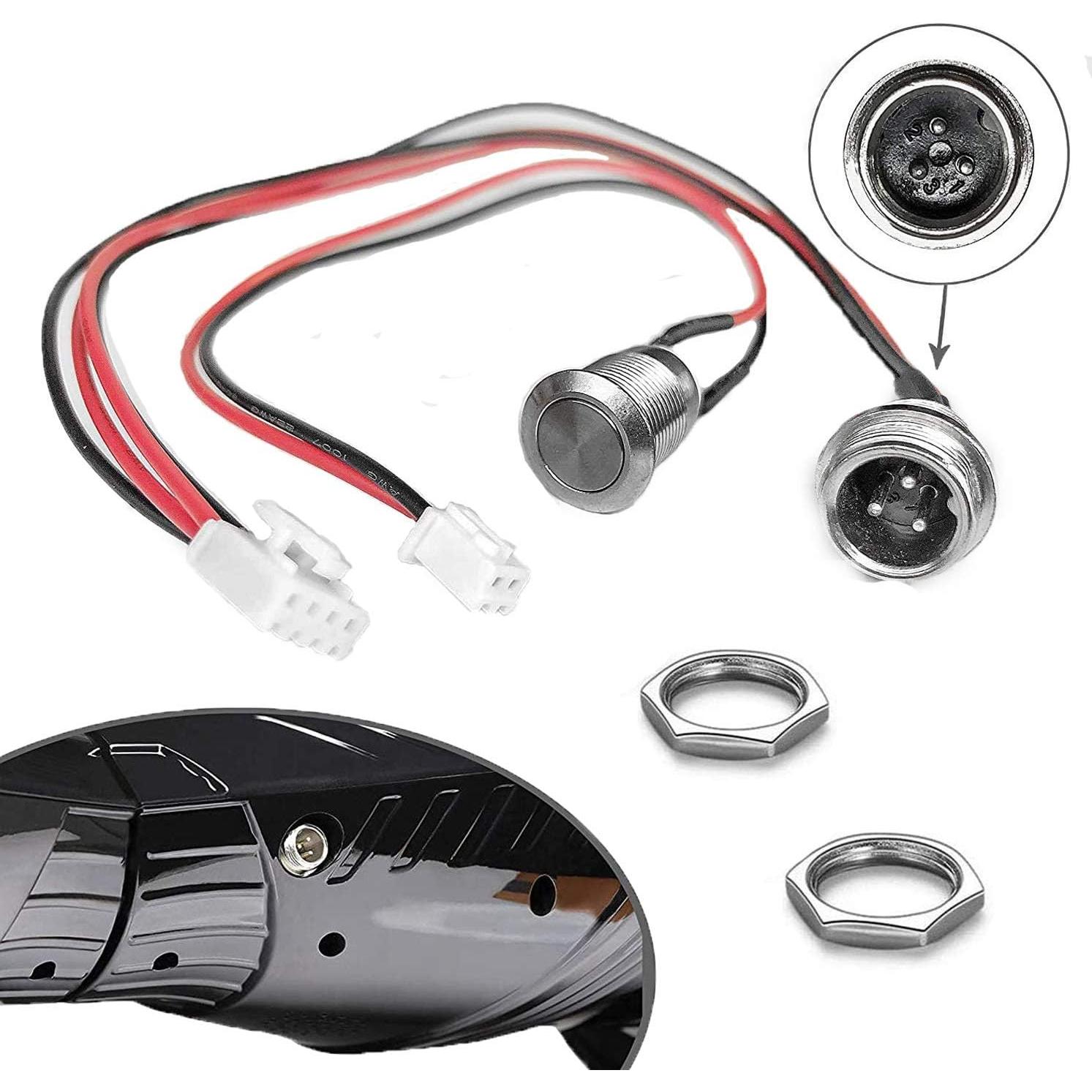 Puerto de Carga 3 Pines GLDYTIMES para Hoverboard Swegway