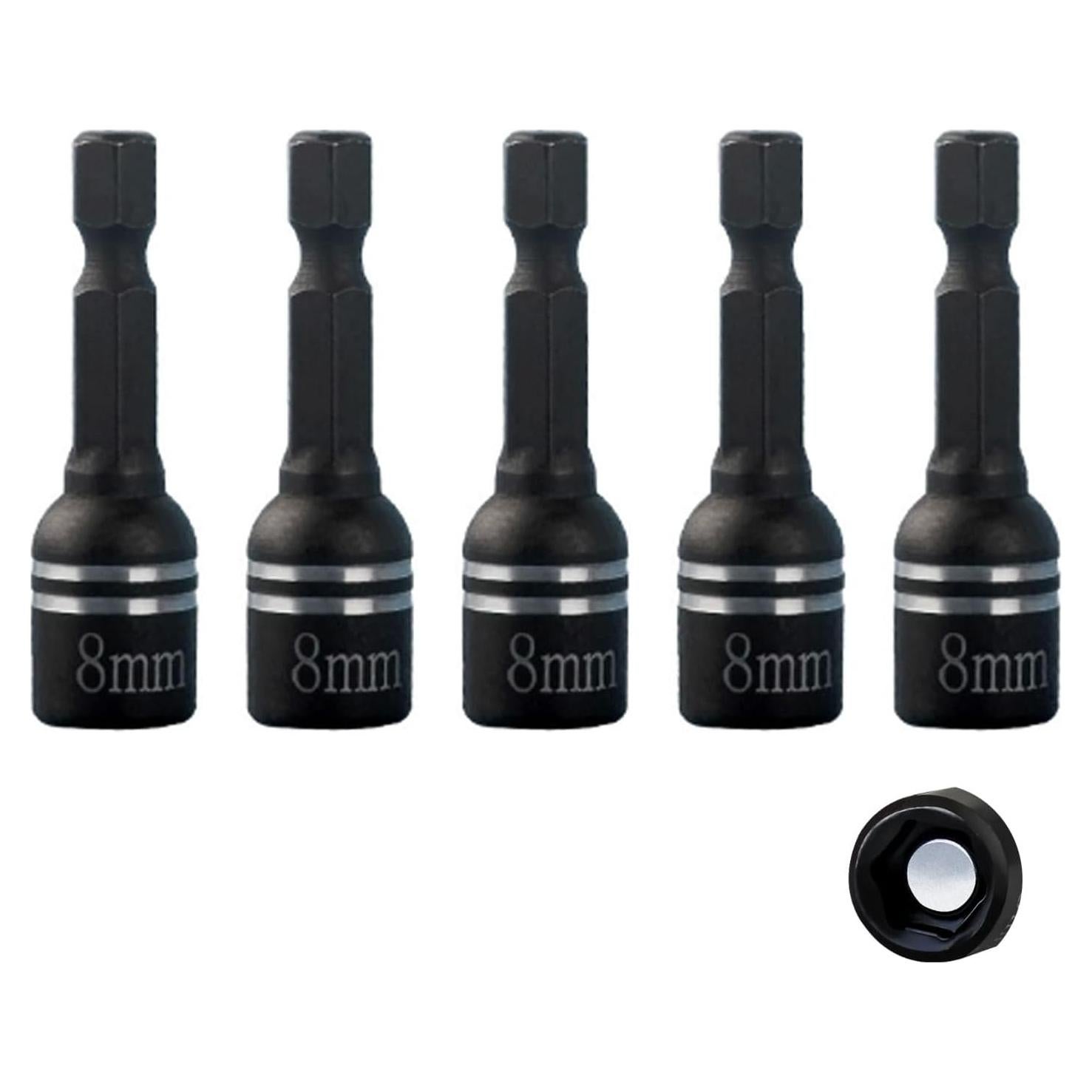 Juego de 5 Piezas de Destornillador de Tuerca XFH 8mm