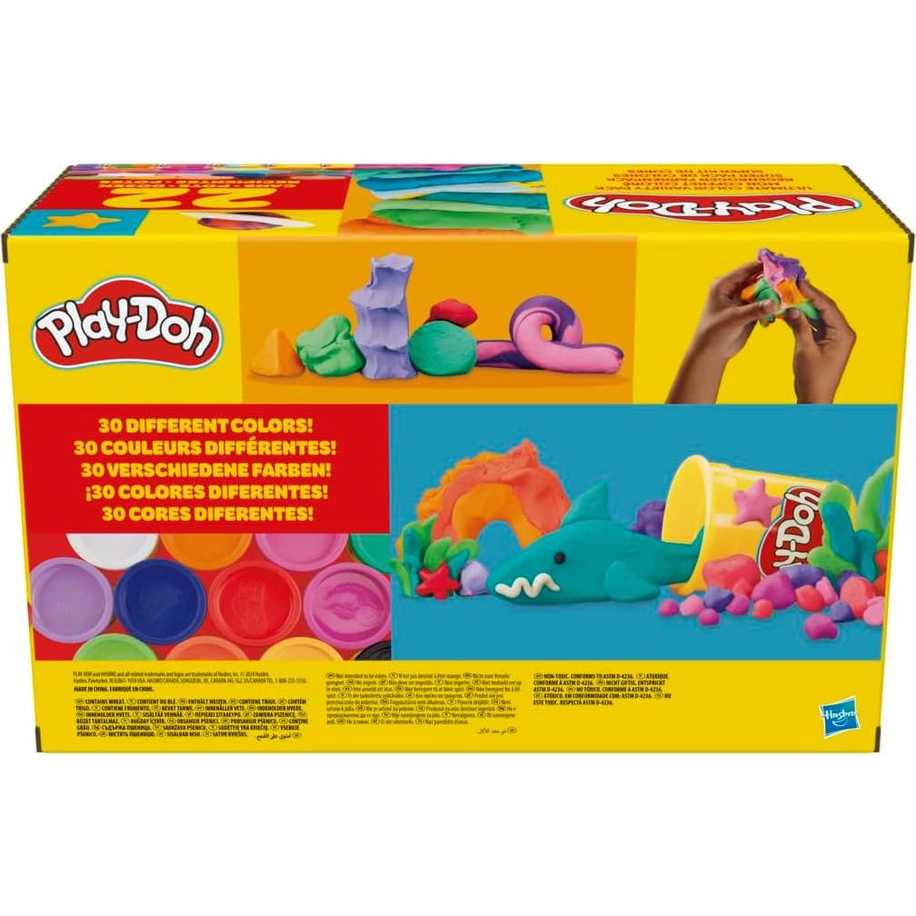 Play-Doh 22 Latas de Colores Variados 2 y 4 Oz para Niños