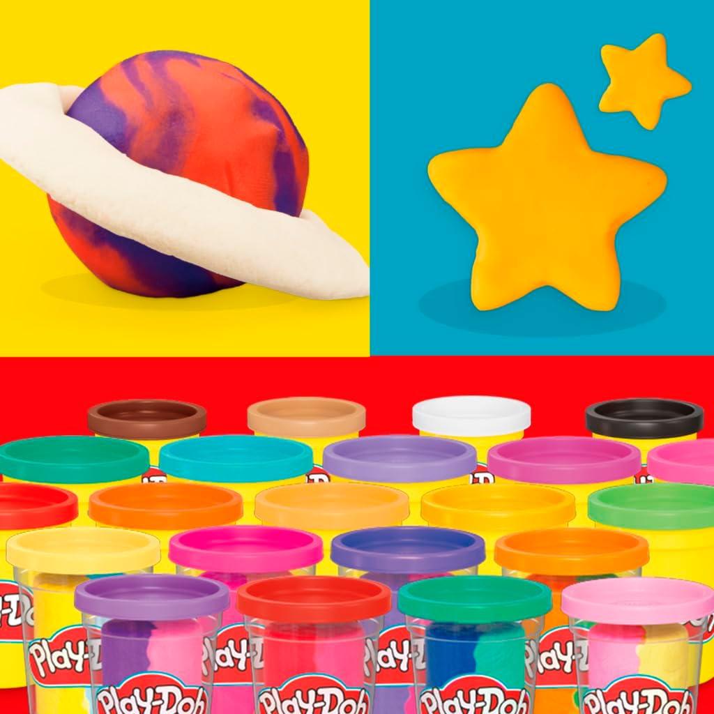 Play-Doh 22 Latas de Colores Variados 2 y 4 Oz para Niños
