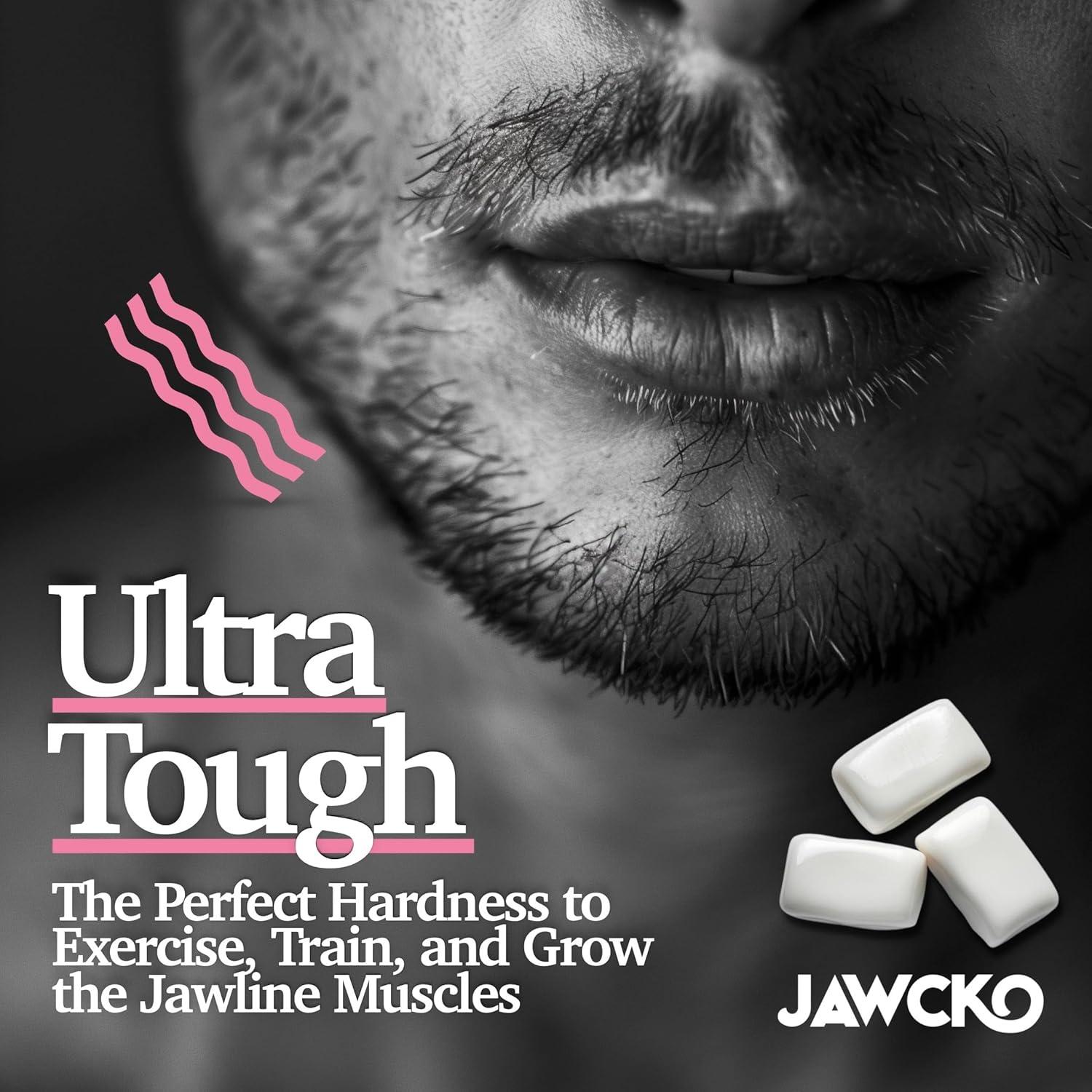 Chicle Ultra Resistente JAWCKO para Mandíbula - 40 Piezas