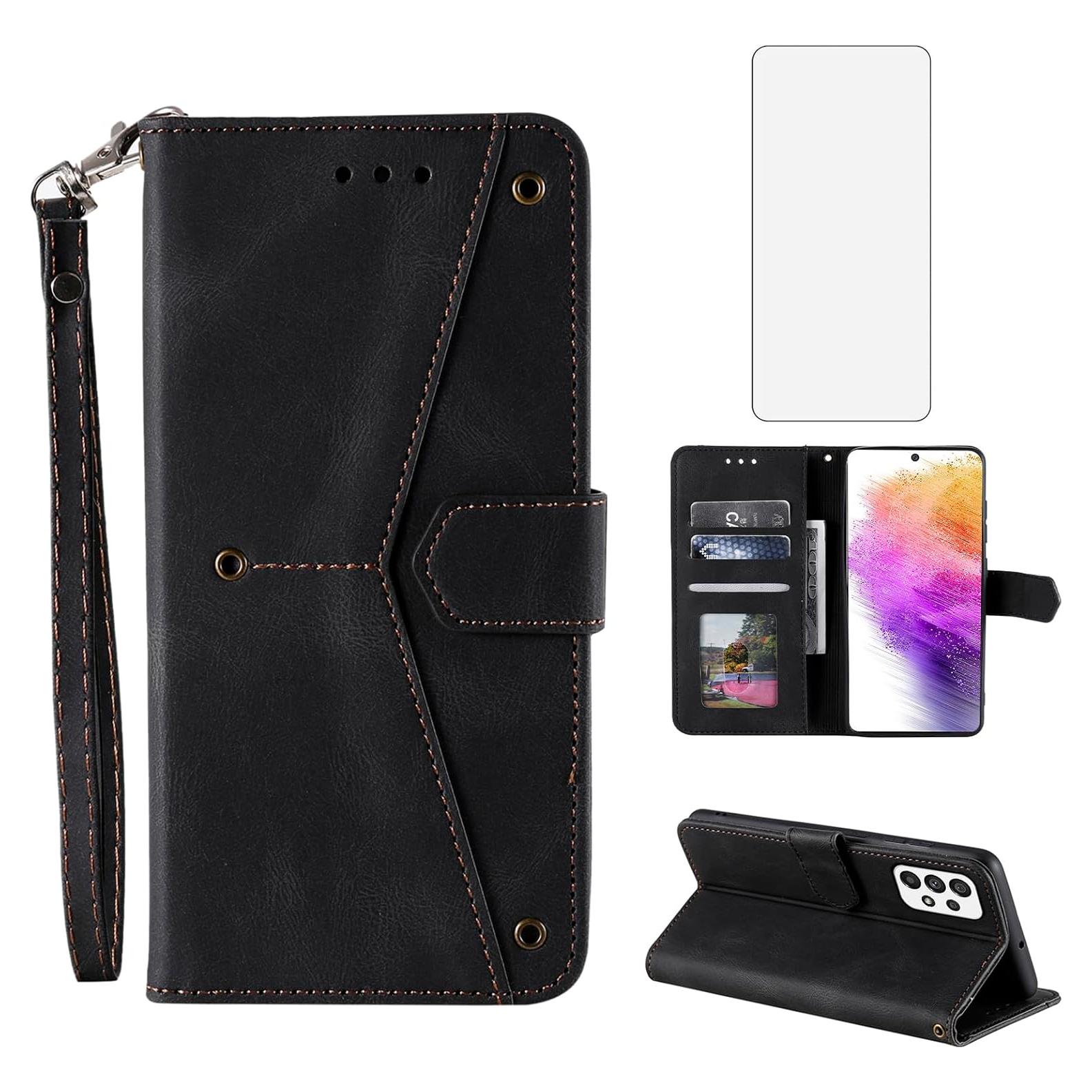 Funda Asuwish para Samsung Galaxy A73 5G con Cartera