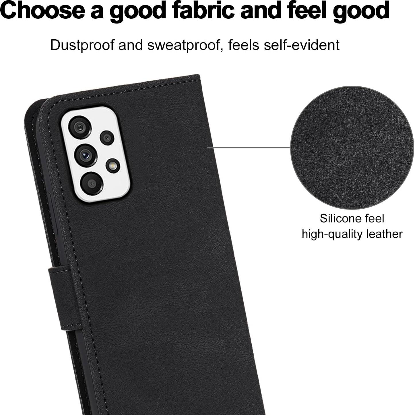 Funda Asuwish para Samsung Galaxy A73 5G con Cartera