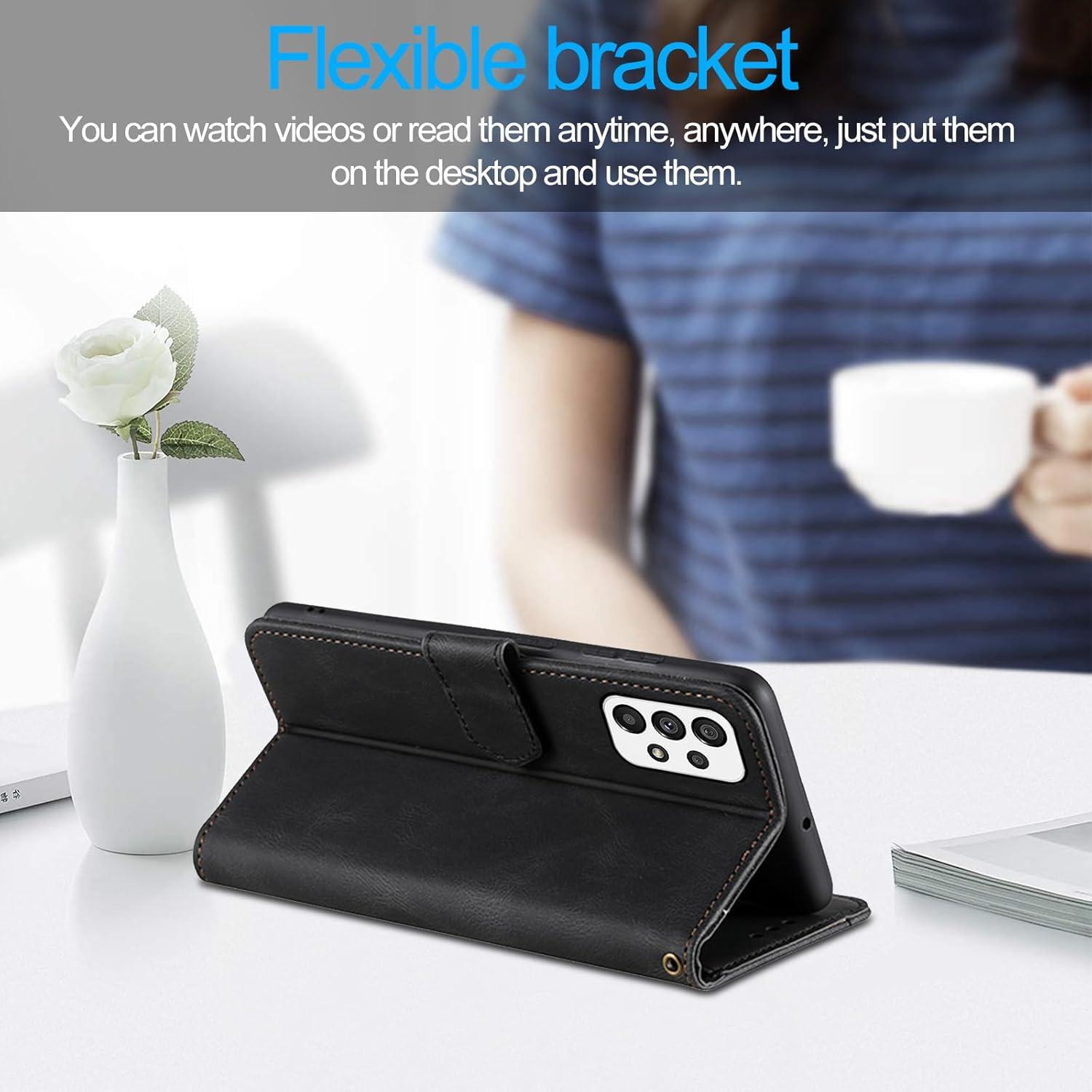 Funda Asuwish para Samsung Galaxy A73 5G con Cartera