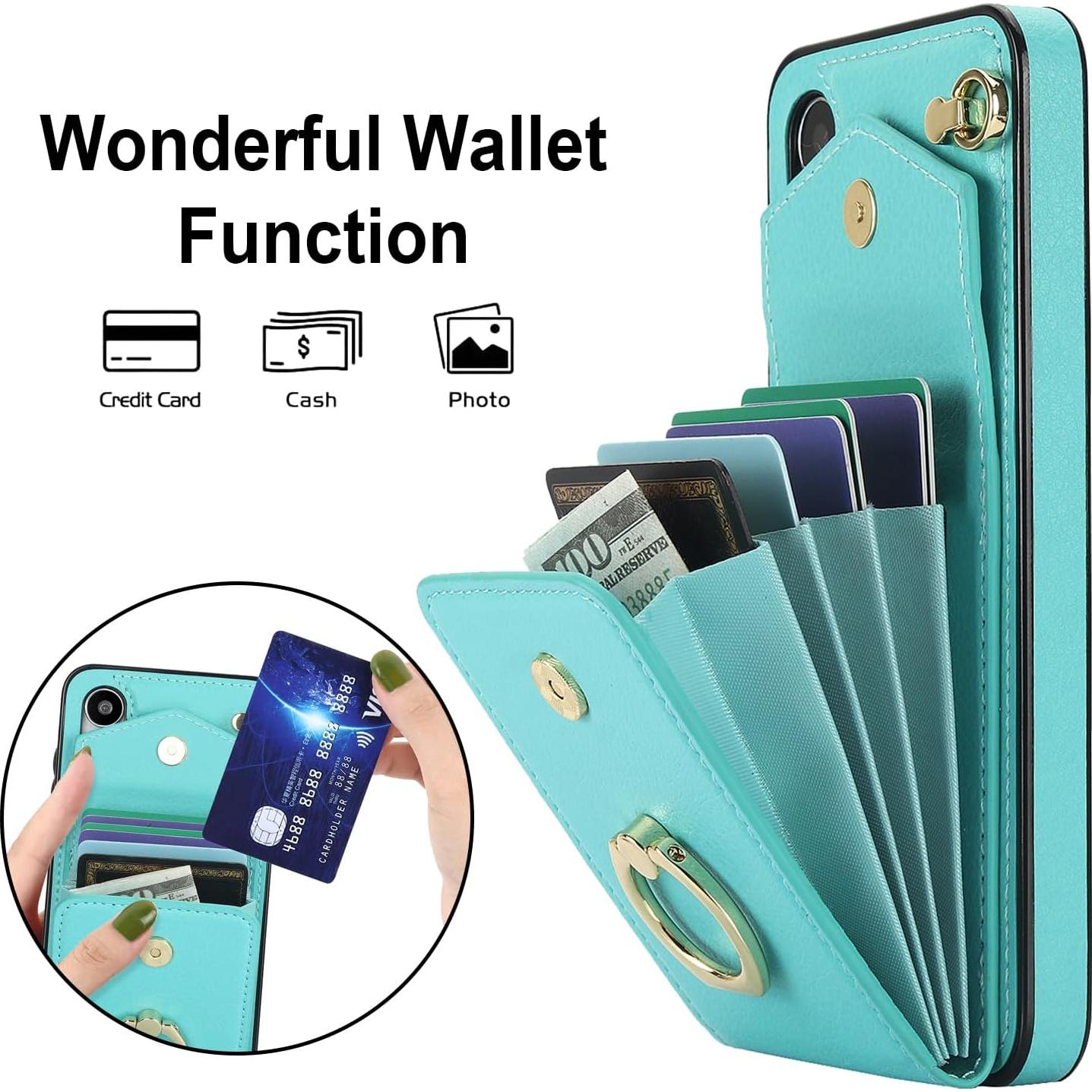 Funda Asuwish para Samsung Galaxy S24 Plus con RFID Verde