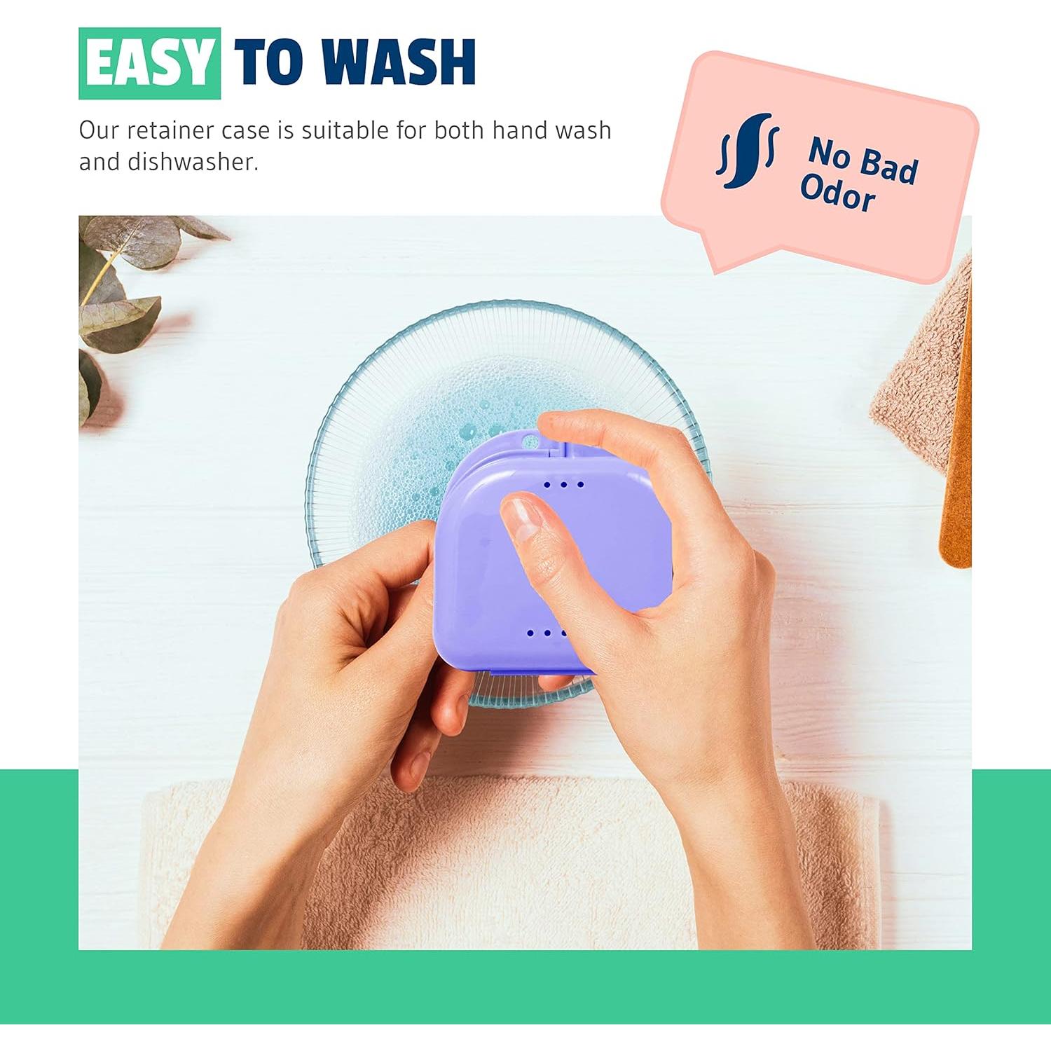 Estuche para Retenedores Mrs. Odonto - Paquete de 2 - Higiénico