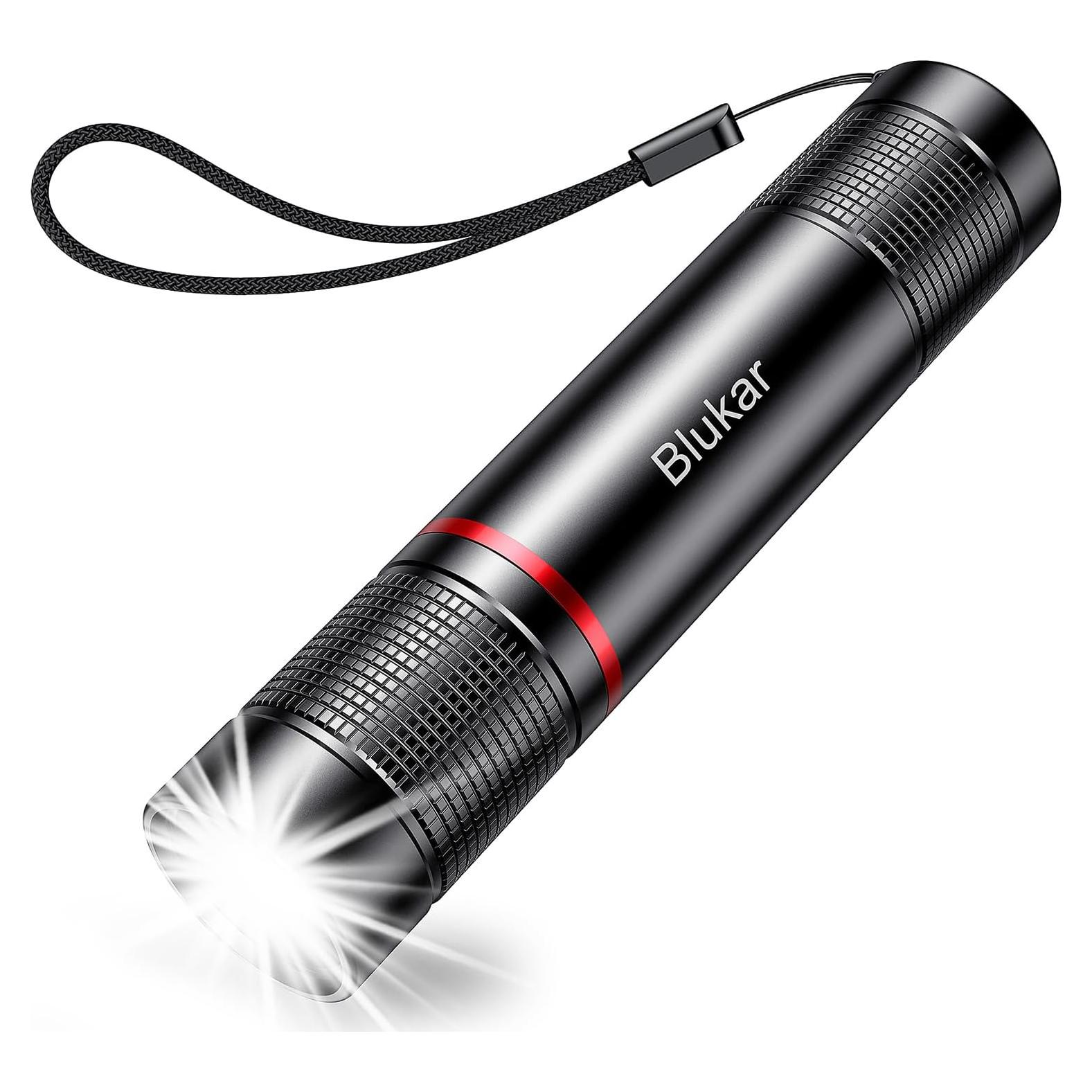 Linterna Recargable Blukar K9132 LED 1800mAh Zoomable