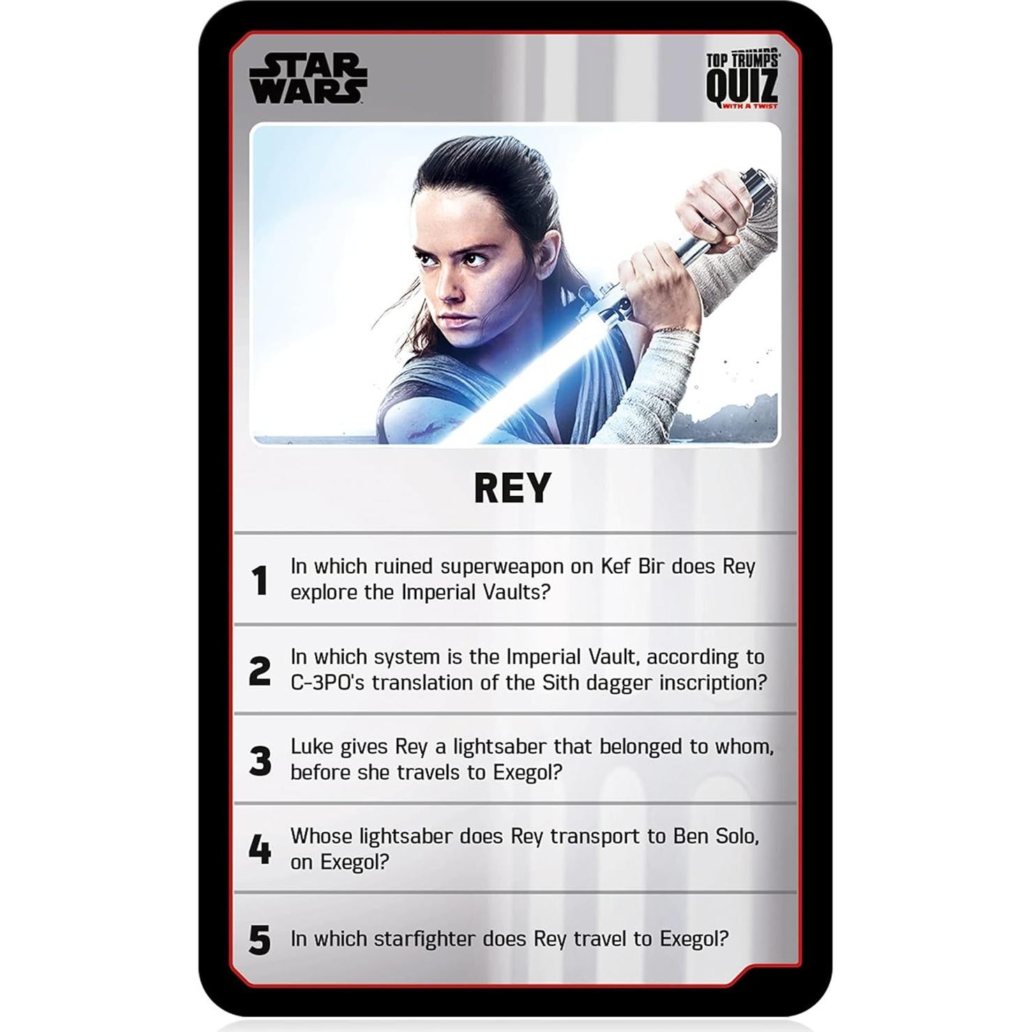 Juego de Cartas de Trivia Star Wars - Winning Moves - 2+ Jugadores