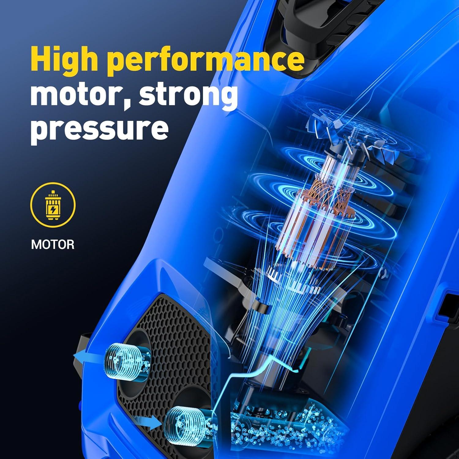 Lavadora a Presión EVEAGE 4200 PSI 10.6 L/min con Caño de Espuma