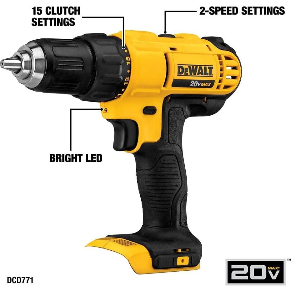 Kit de Herramientas Inalámbricas DEWALT 20V MAX - 5 Piezas