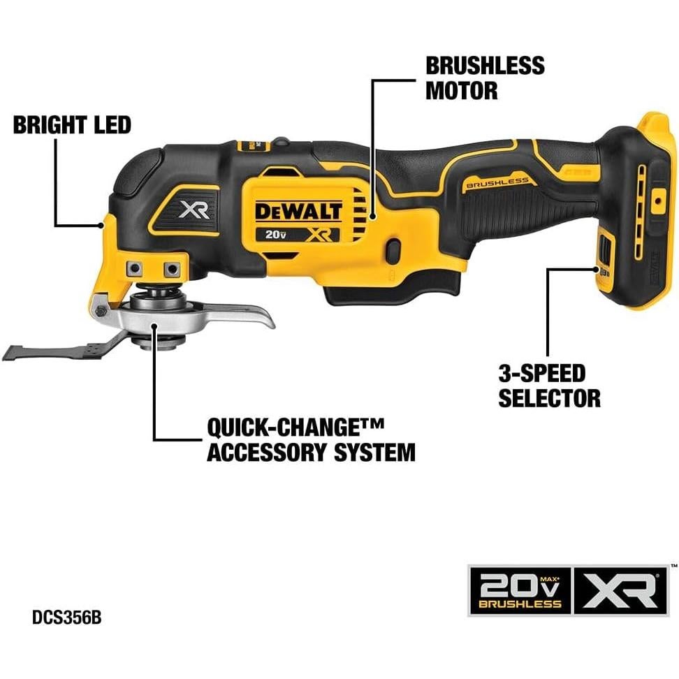 Kit de Herramientas Inalámbricas DEWALT 20V MAX - 5 Piezas