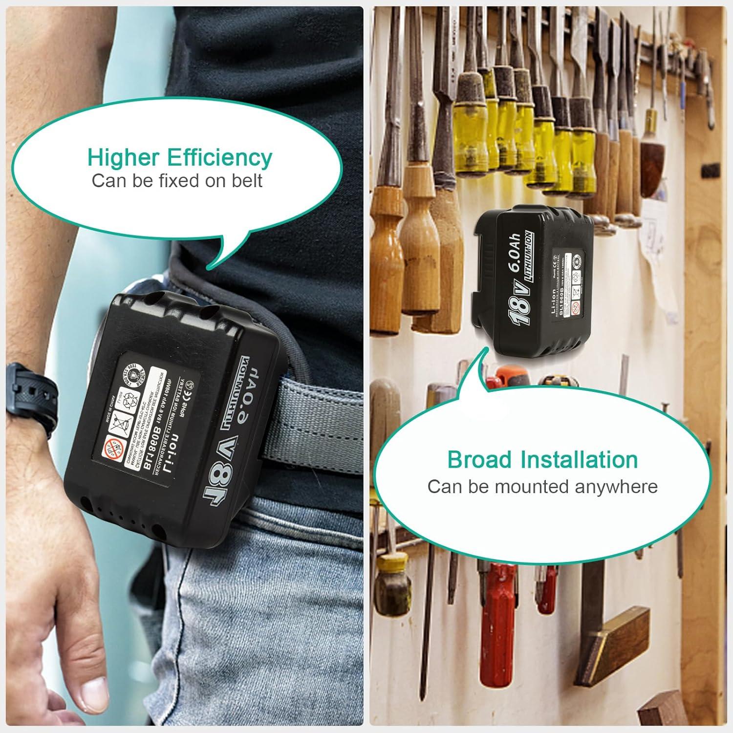 Batería de Reemplazo Makita 18V 6.0Ah 4 Unidades Aptooler