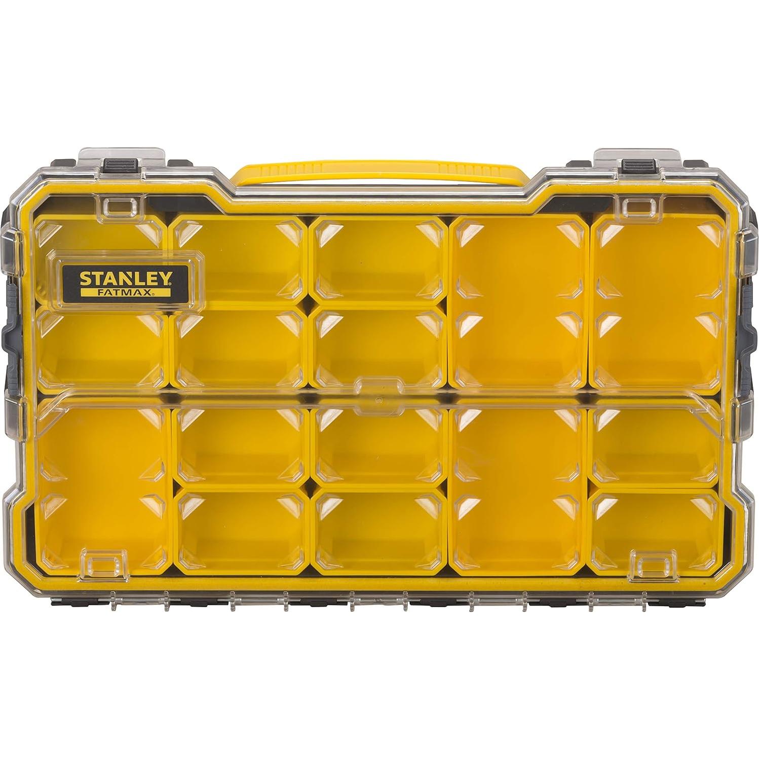 Stanley FMST1-75779 Fatmax Pro 2/3 Shallow Organiser - Black (1-Piece)