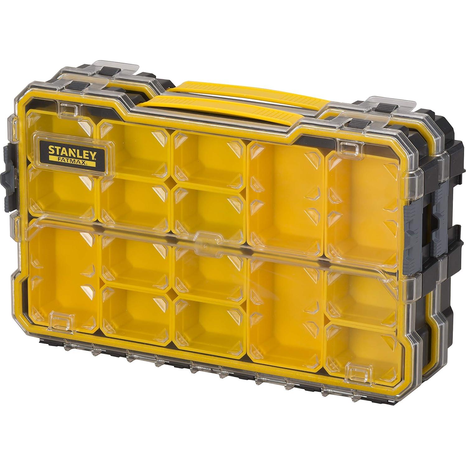 Stanley FMST1-75779 Fatmax Pro 2/3 Shallow Organiser - Black (1-Piece)