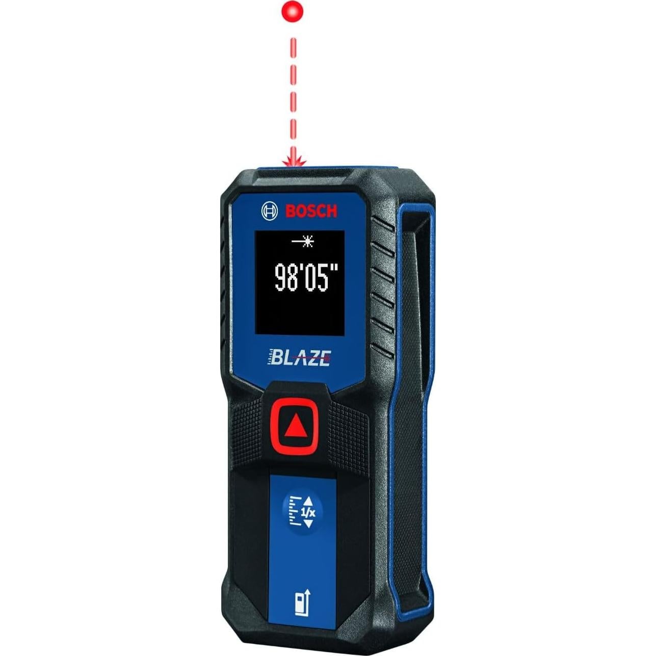 Medidor de Distancia Láser Bosch GLM100-23 30.48m con Baterías