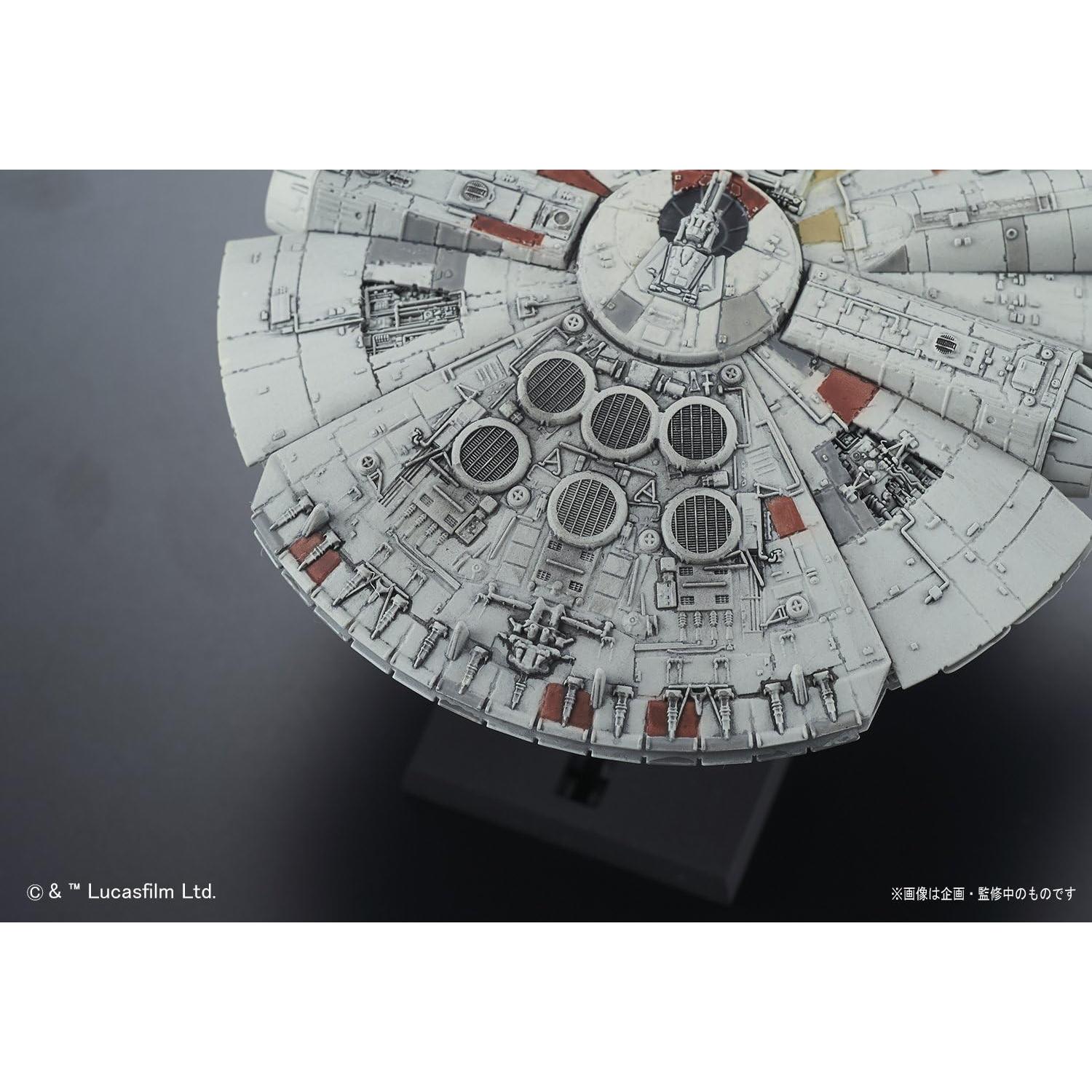 Modelo Halcón Milenario BANDAI 1/350 Star Wars Detallado