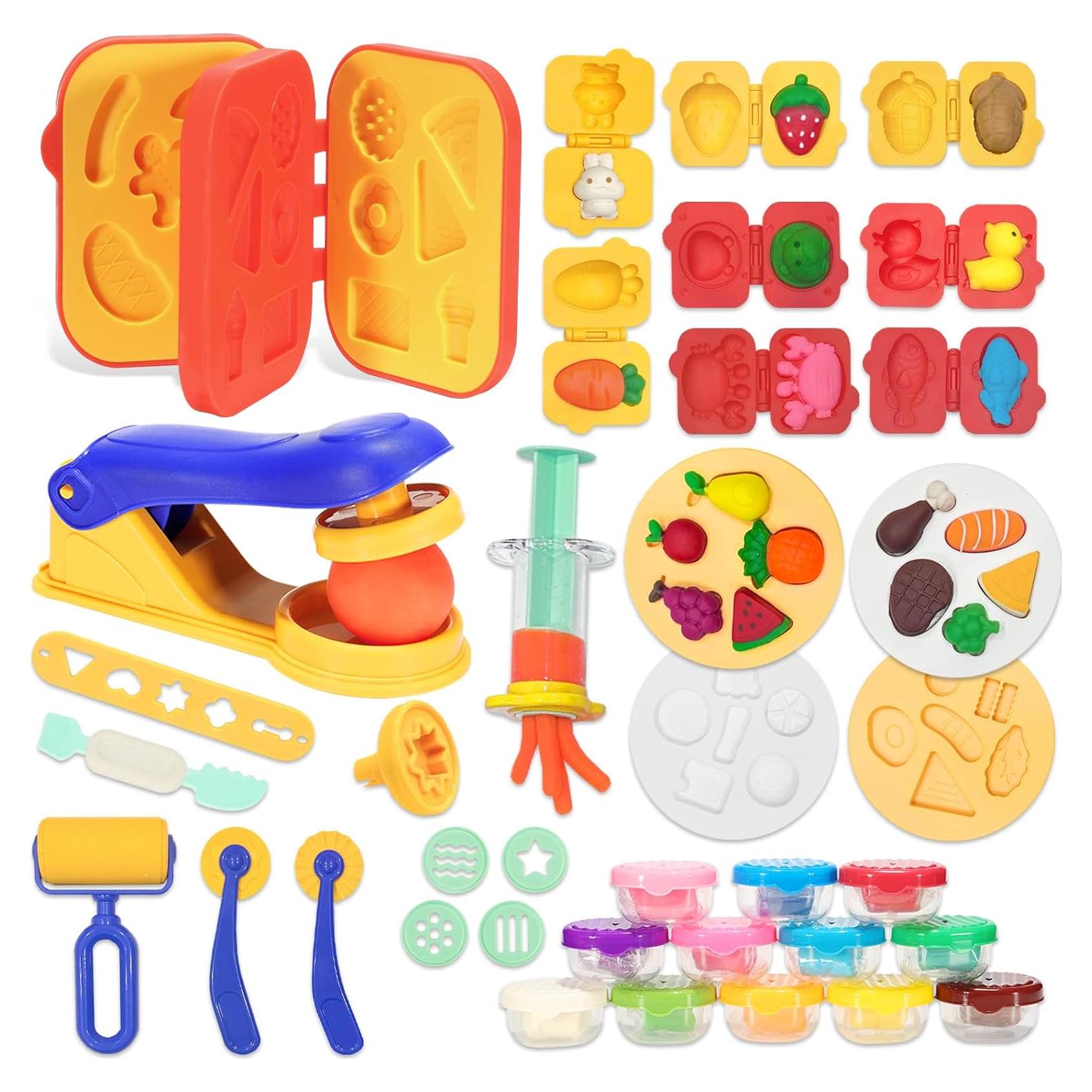 Juego de Plastilina Colorida Crelloci 41 PZS para Niños