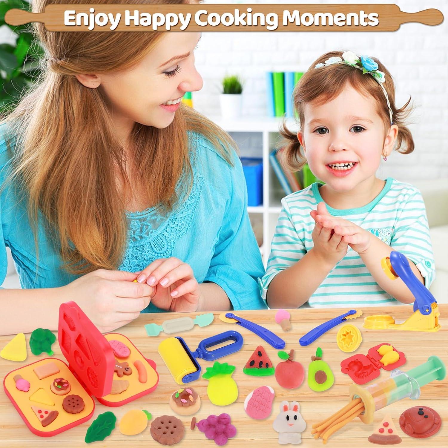 Juego de Plastilina Colorida Crelloci 41 PZS para Niños