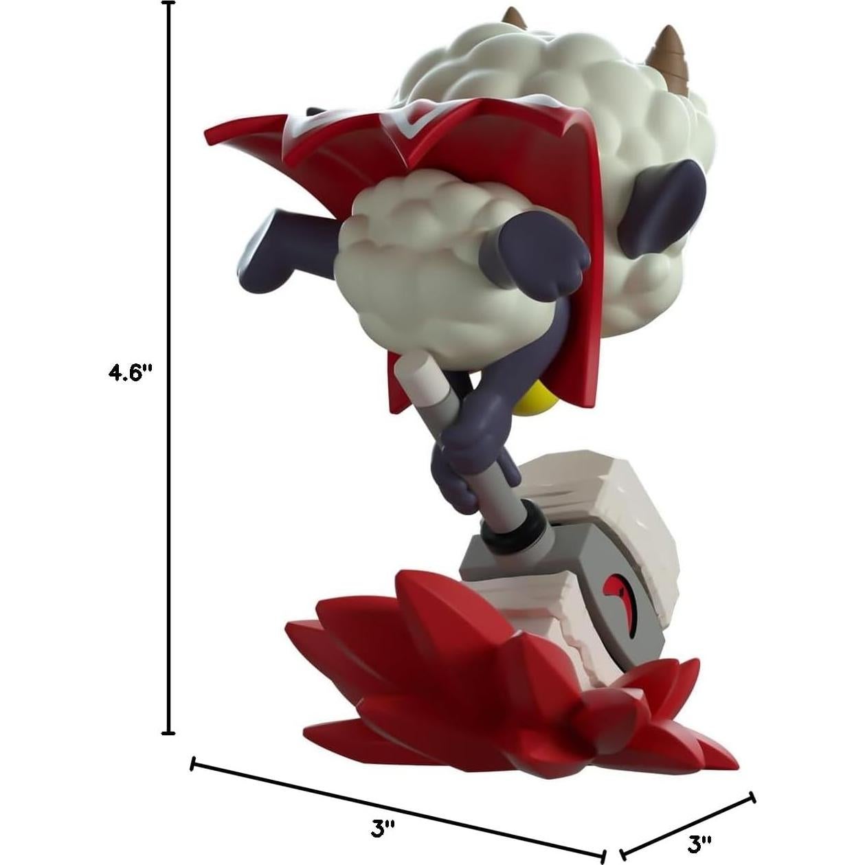 Figura de Vinilo Youtooz Cordero Atacante 11.43 cm Coleccionable
