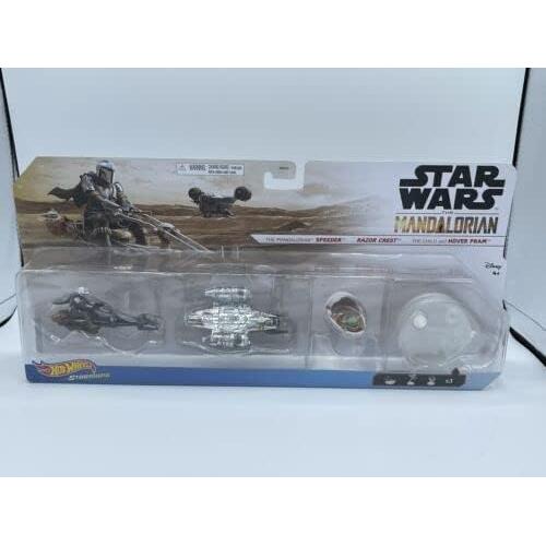 Hot Wheels Naves Estelares Star Wars 3 Vehículos Metal 1:64