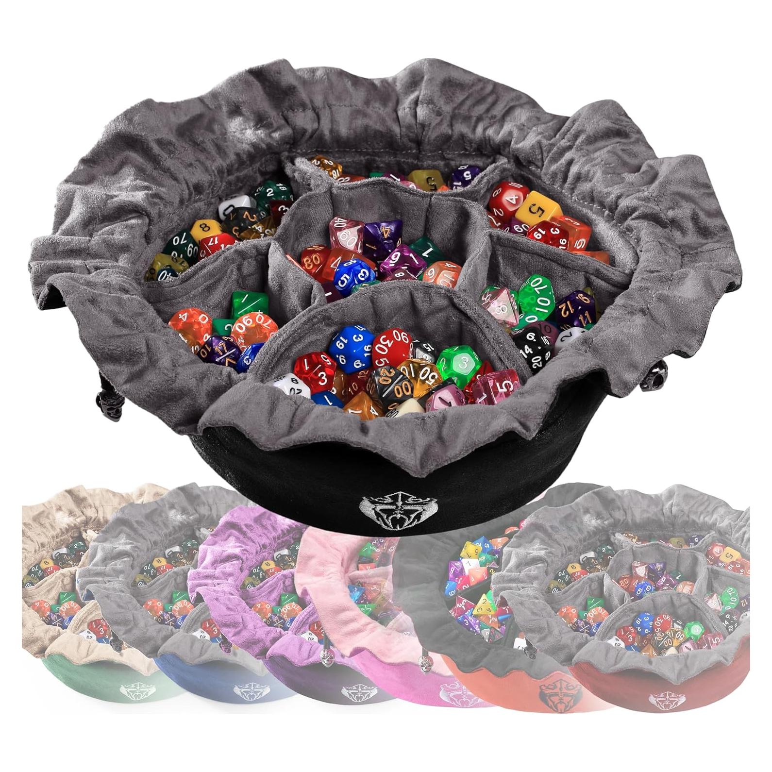 Bolsa de Dados Inmensa CardKingPro - Negro - 150+ Dados