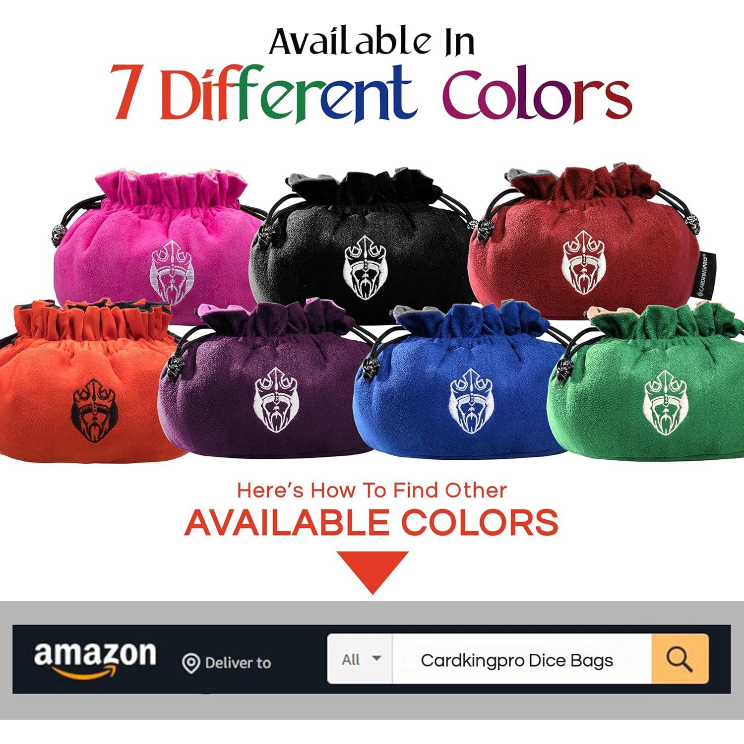 Bolsa de Dados Inmensa CardKingPro - Negro - 150+ Dados