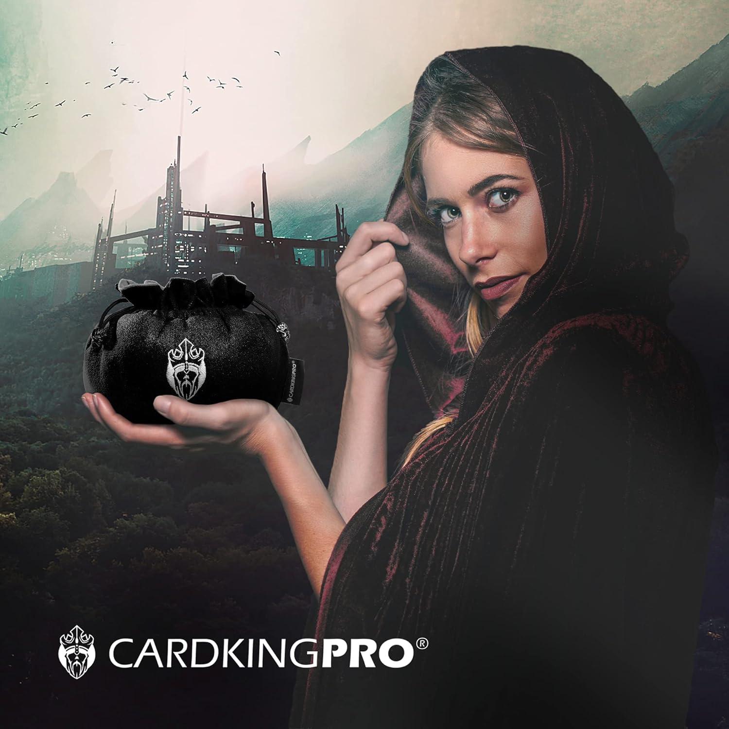 Bolsa de Dados Inmensa CardKingPro - Negro - 150+ Dados