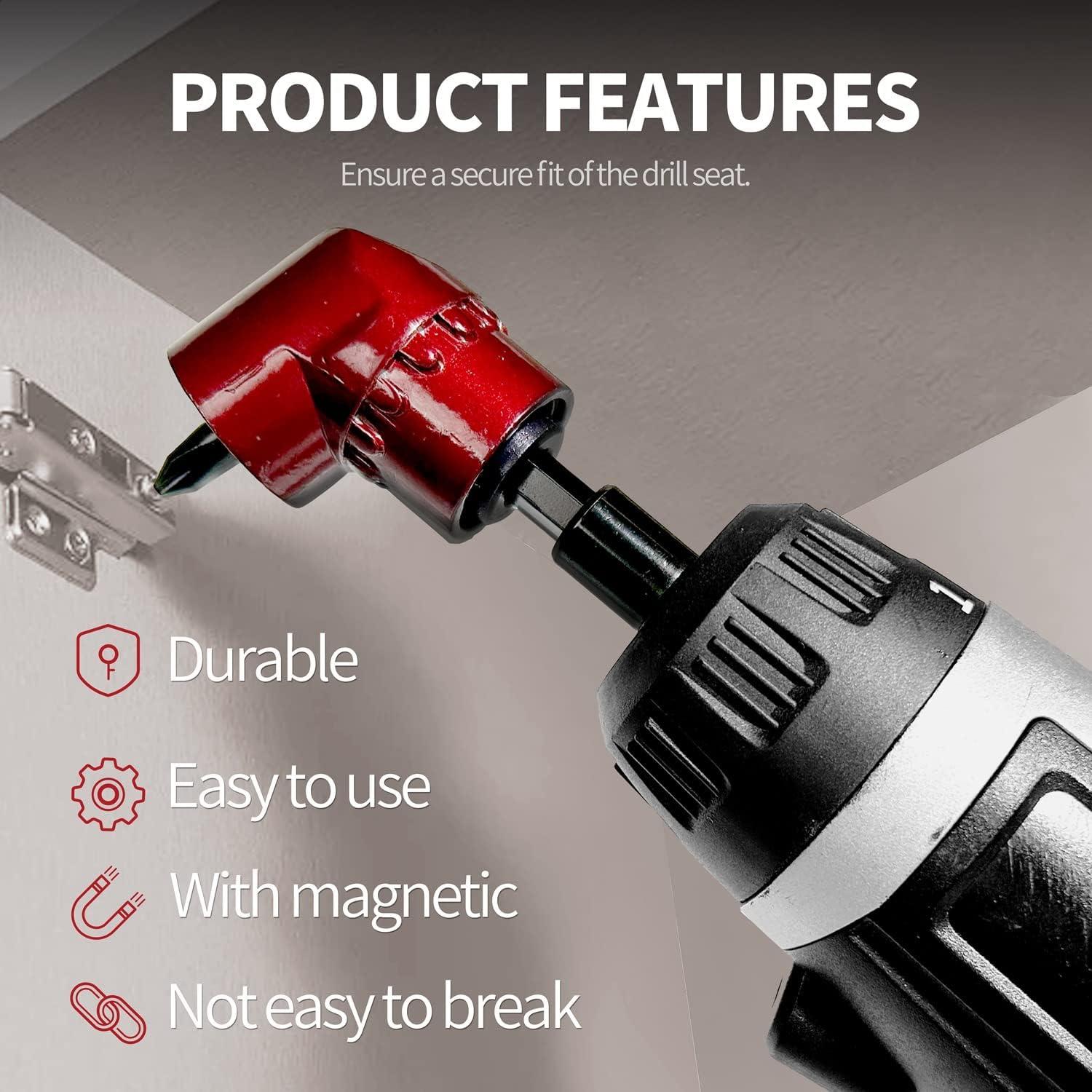 Adaptador de Conductor de Ángulo Recto 105° 1/4" ColumPRO 2PCS