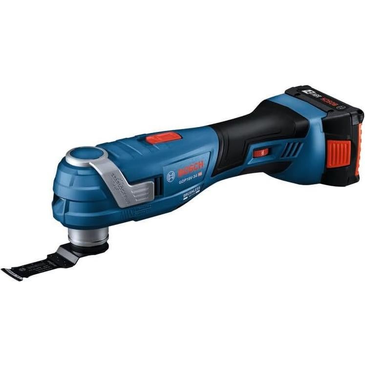 Herramienta Multiuso Oscilante Bosch GOP18V-34B12 18V 2Ah