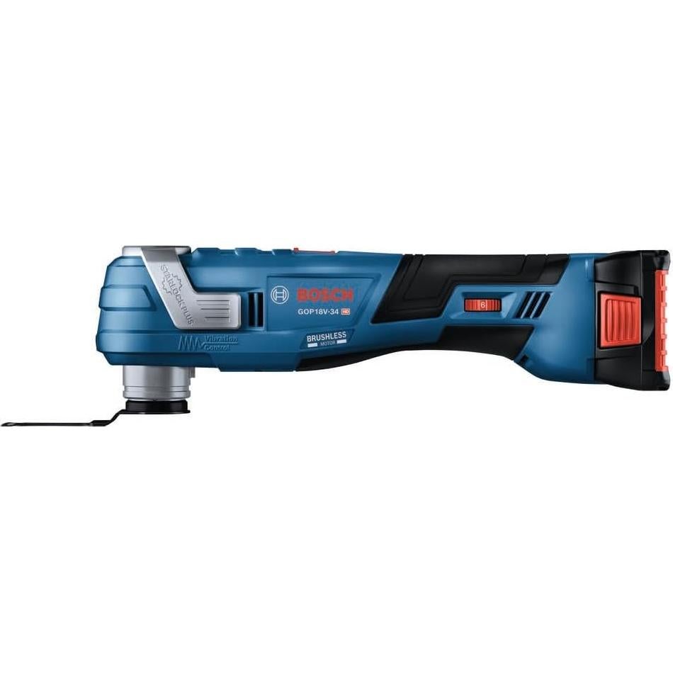Herramienta Multiuso Oscilante Bosch GOP18V-34B12 18V 2Ah