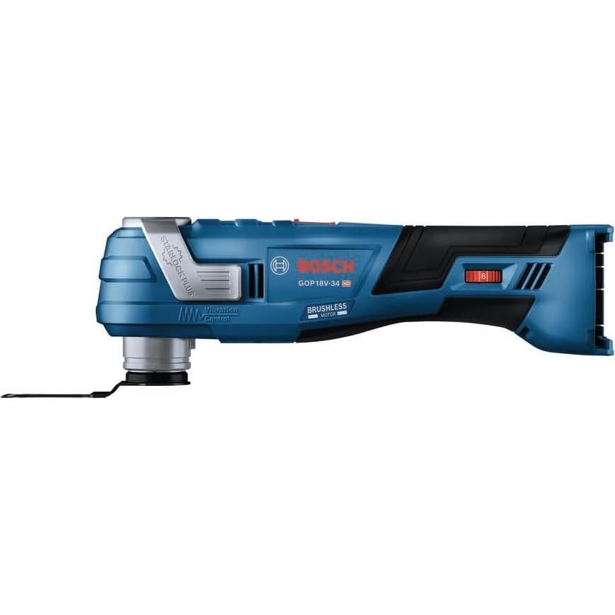 Herramienta Multiuso Oscilante Bosch GOP18V-34B12 18V 2Ah