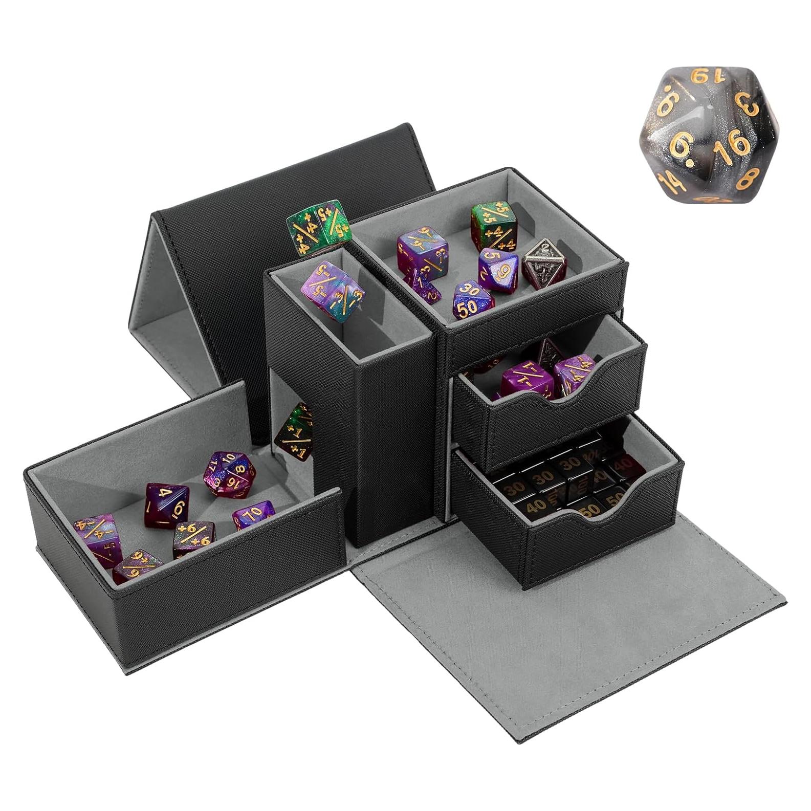 Caja de Dados Stepane 3 en 1 con Almacenamiento y Torre