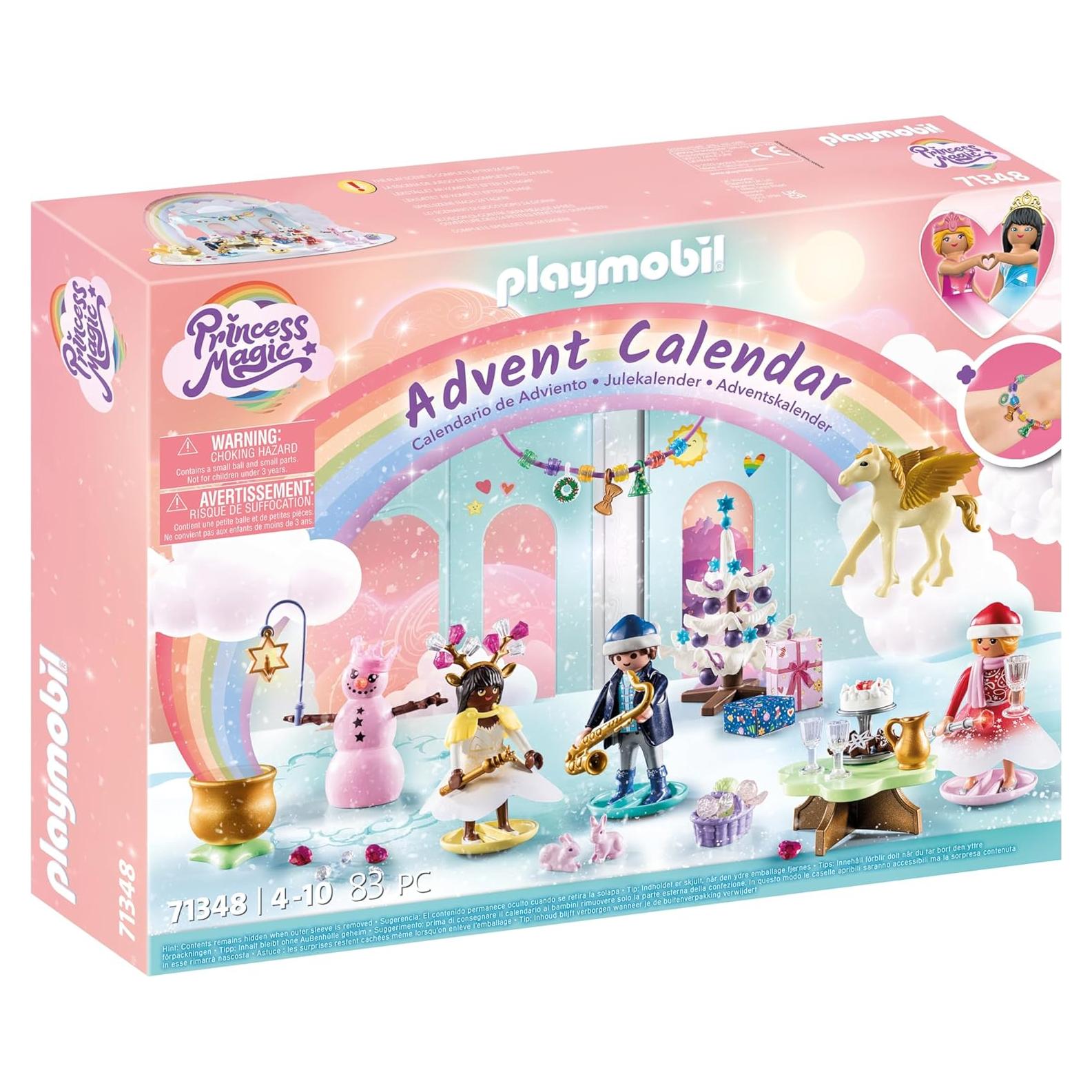 Calendario de Adviento Playmobil 71348 Navidad Arcoíris