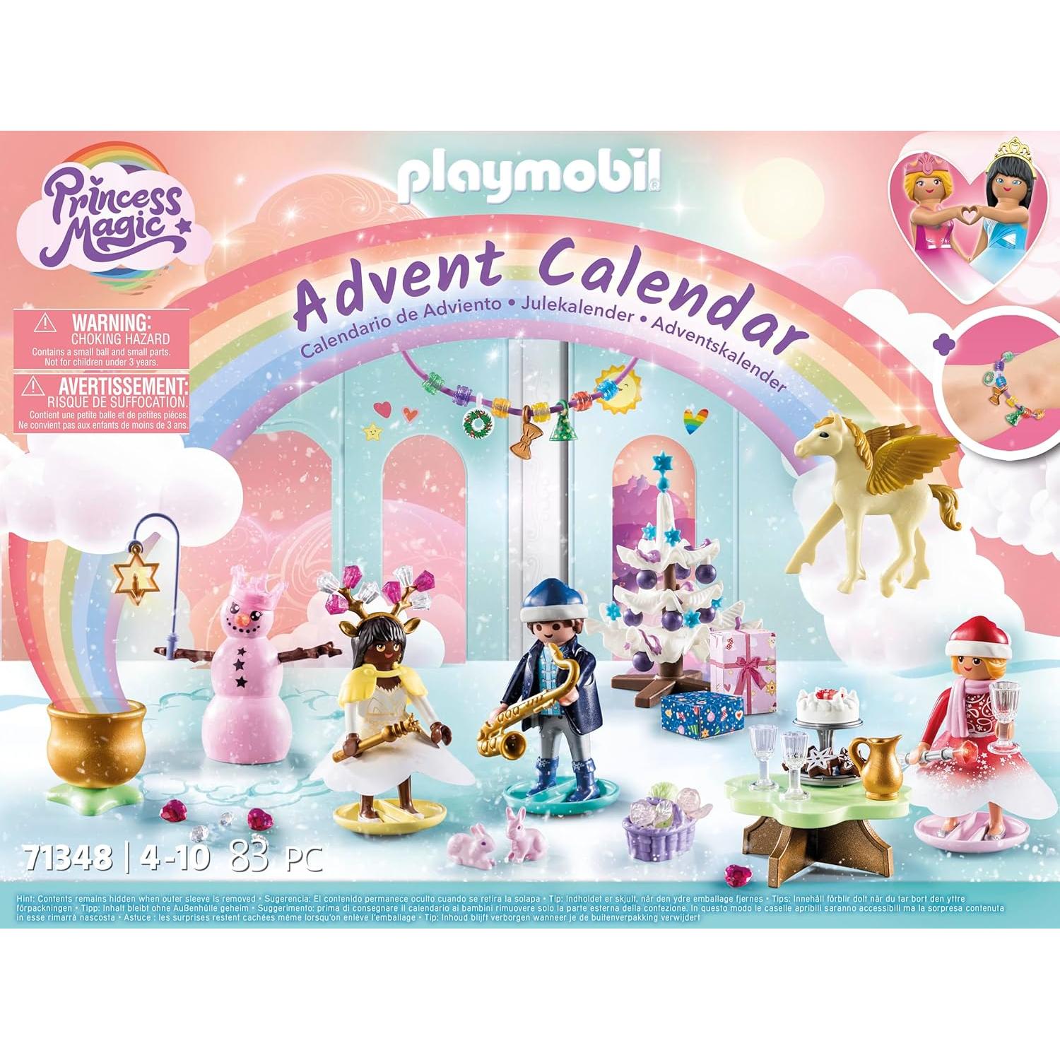 Calendario de Adviento Playmobil 71348 Navidad Arcoíris