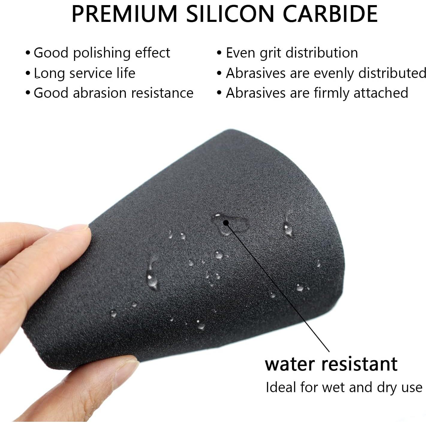 Bloques de Lijado SCOTTCHEN 25pcs Grano 120 a 3000 para Carpintería