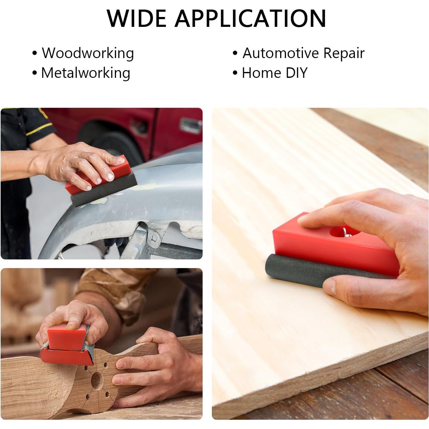 Bloques de Lijado SCOTTCHEN 25pcs Grano 120 a 3000 para Carpintería