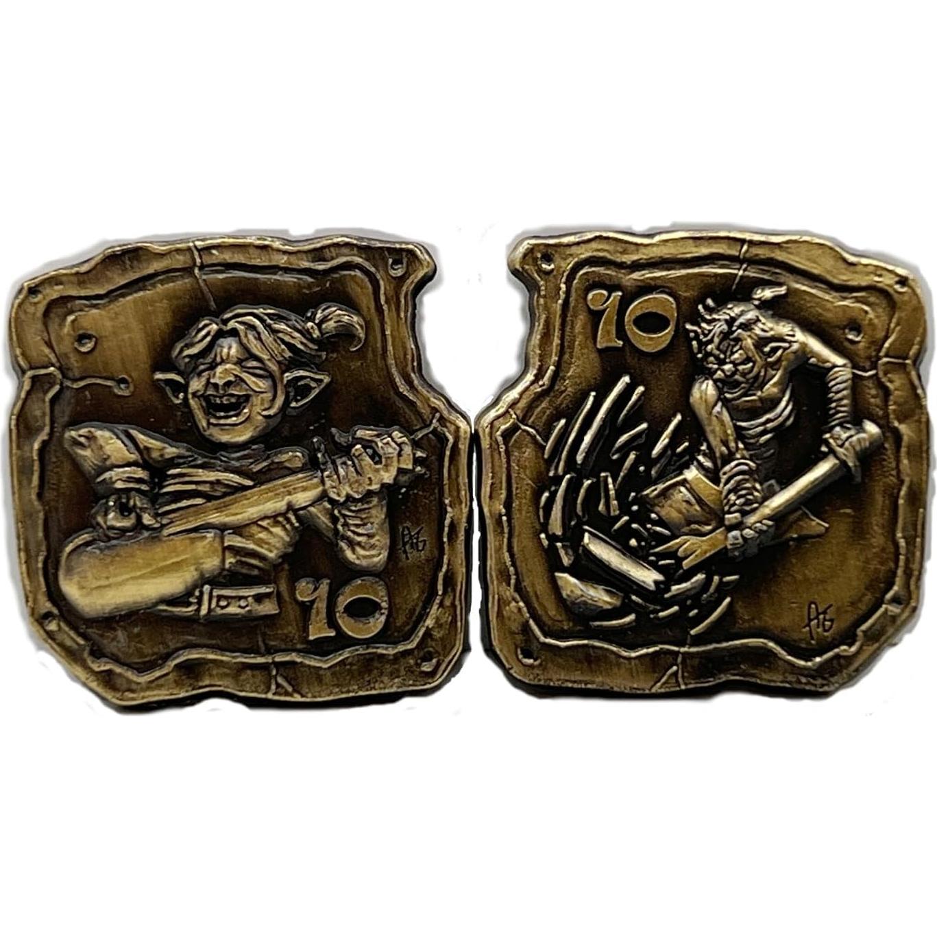 Monedas de Aventura D&D - Cryptic Creative - Duendes RPG