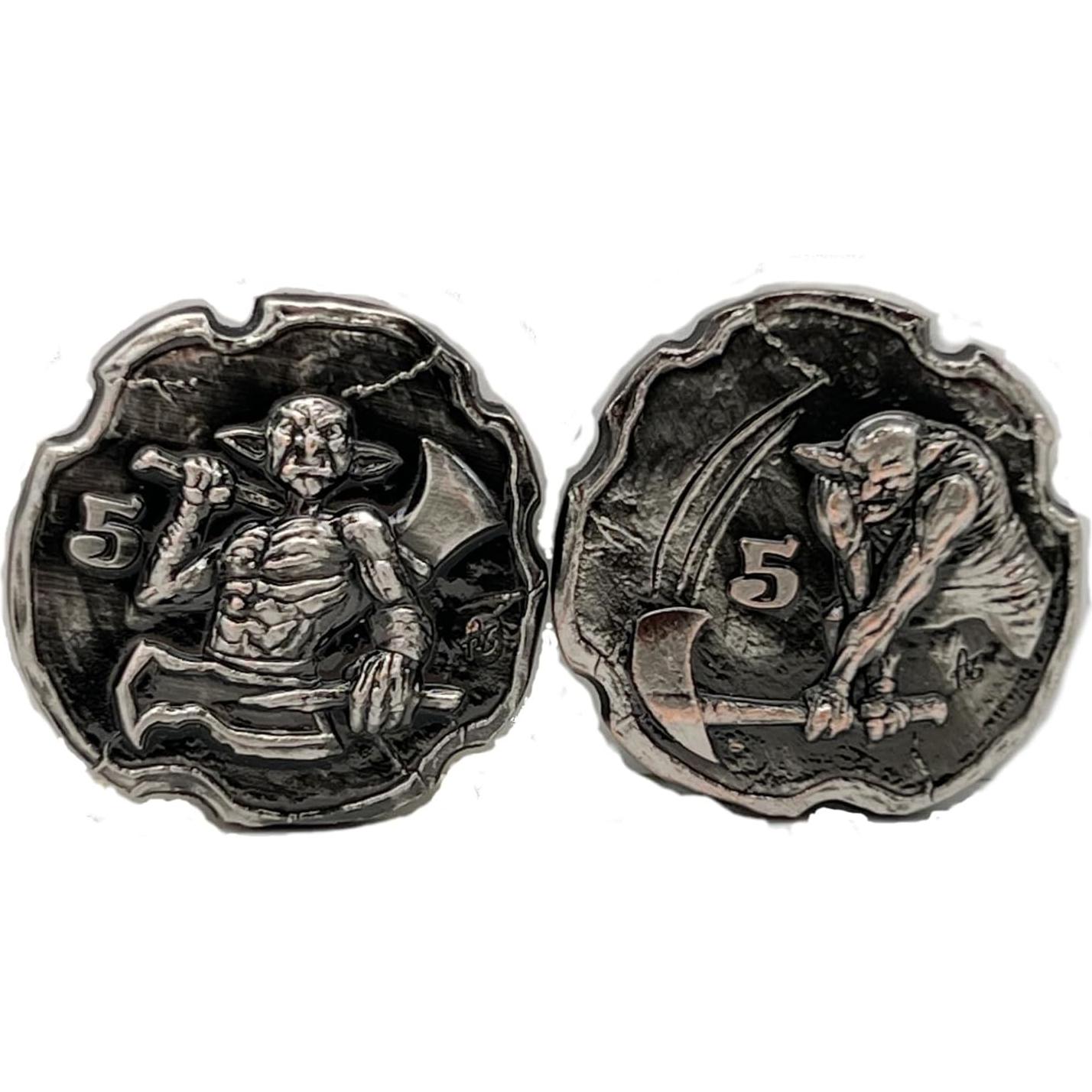 Monedas de Aventura D&D - Cryptic Creative - Duendes RPG