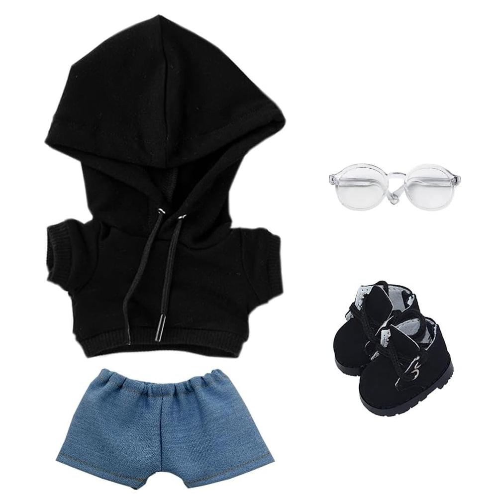 Conjunto Ropa de Muñeca Niannyyhouse 4 Piezas 10cm 15cm 20cm