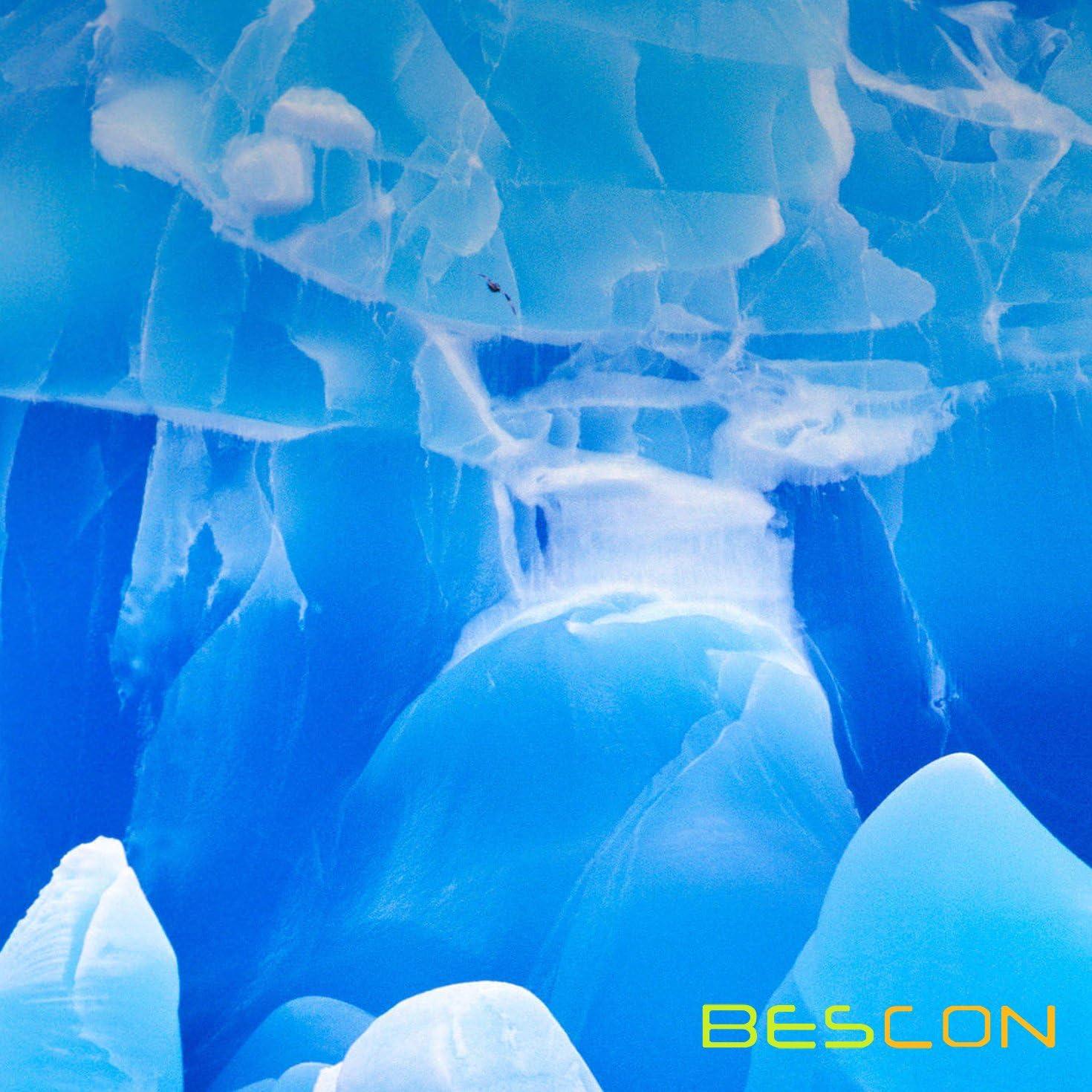 Set de Dados Luminosos Bescon Gemini 7 Piezas Icy Rocks