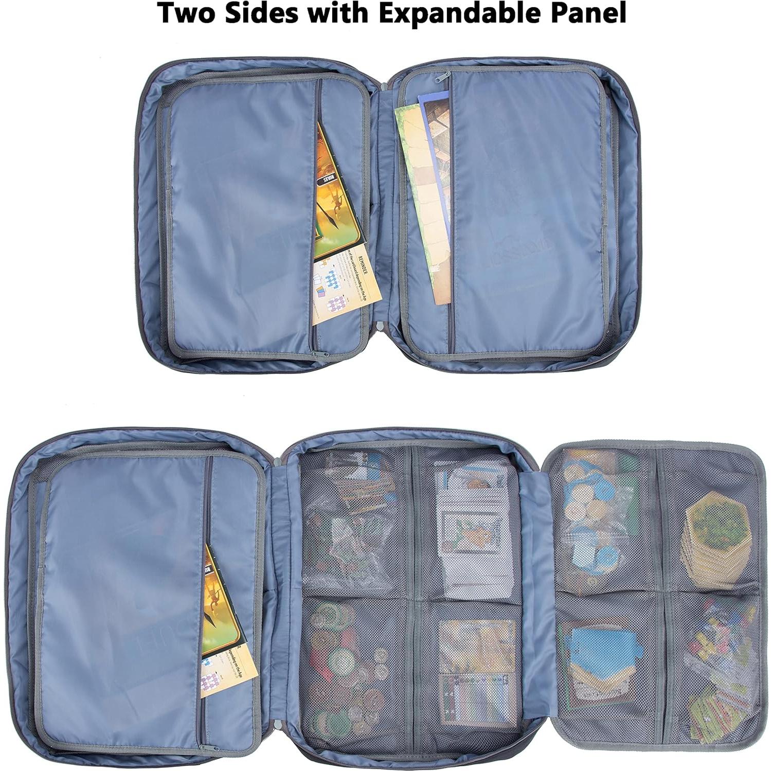 Funda para Juegos de Mesa KISLANE 18 Bolsillos Negro